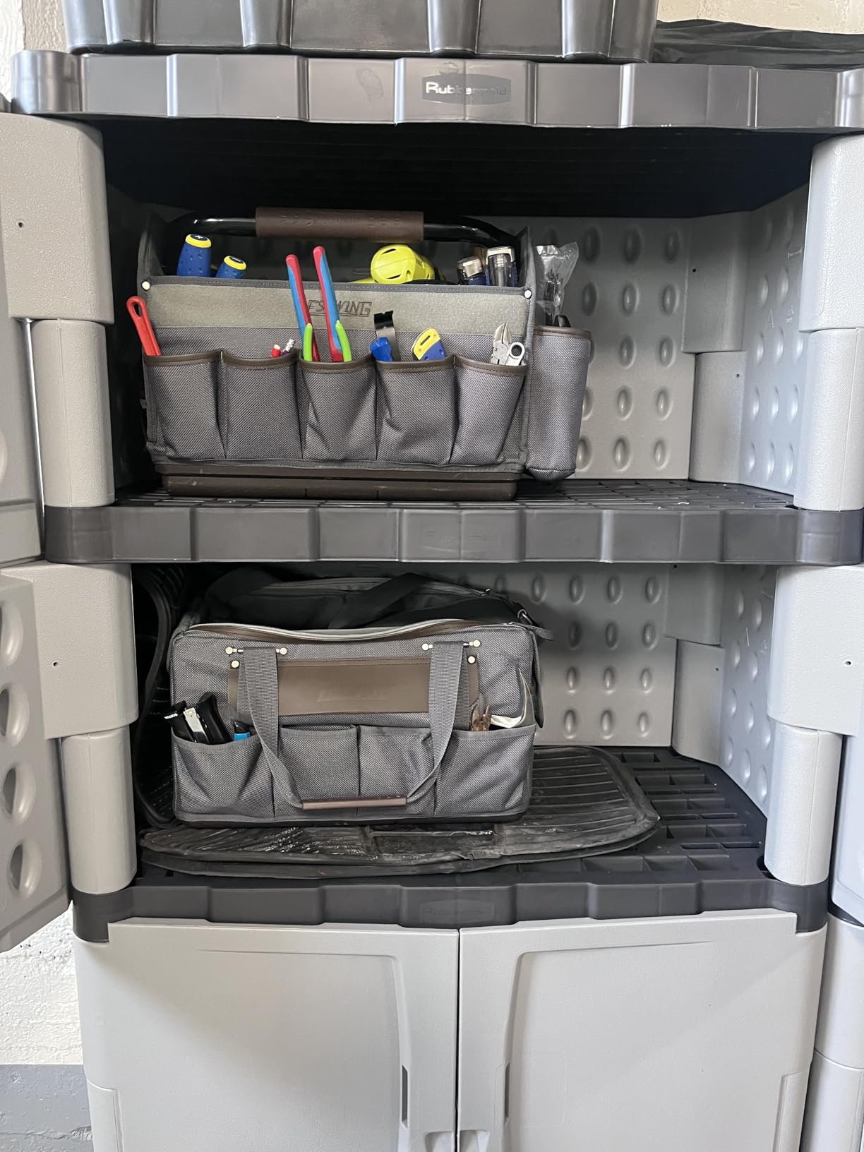 Rubbermaid Freestanding Storage Cabinet with Doors 18