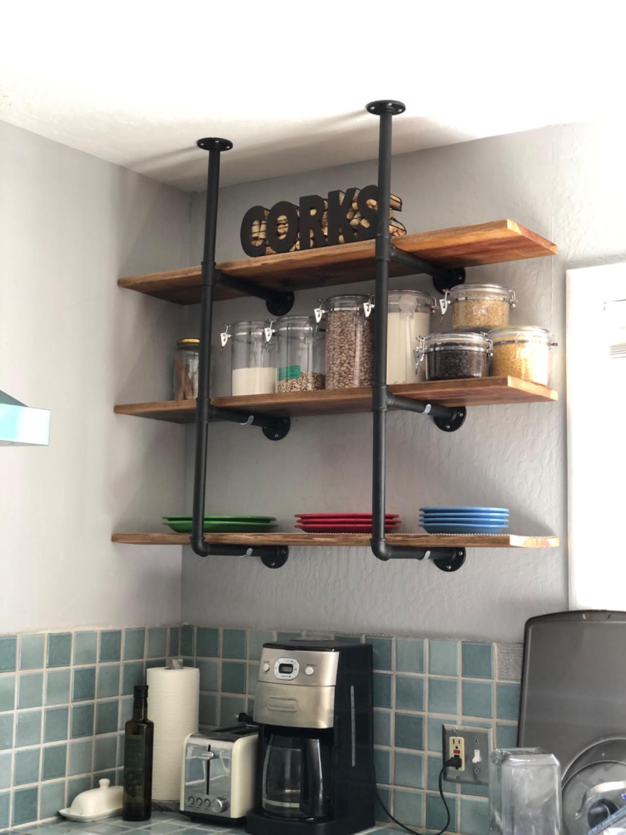 Oggi 4pc Clear Canister Set with Clamp Lids & Spoons - Airtight Food Storage Containers customer photo 2