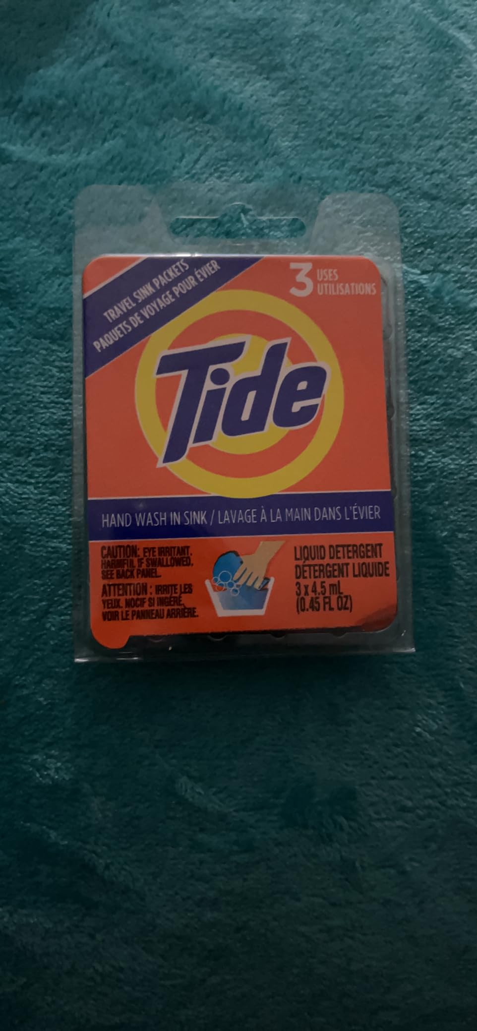 Tide Liquid Travel Sink Packets, 3-Count customer photo 1