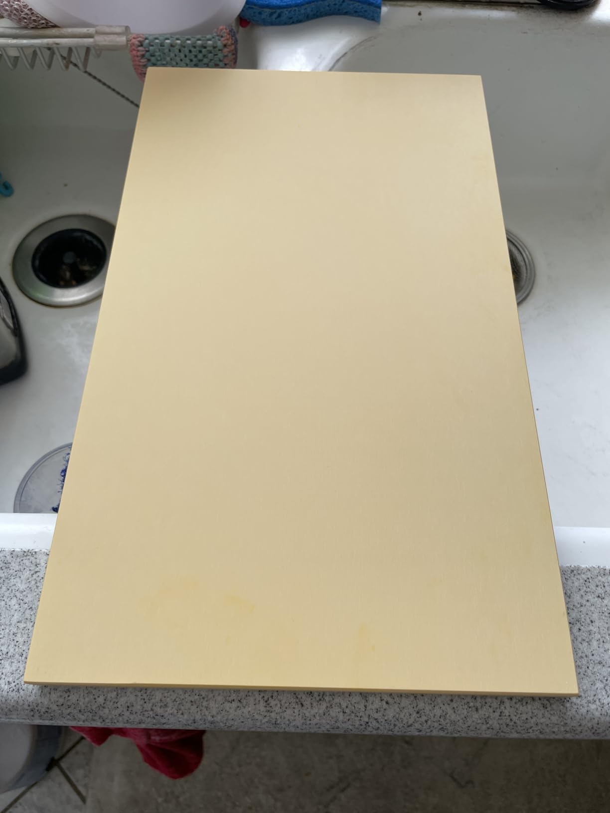Asahi Cookin Cut Rubber Cutting Board, NE05102, Home Use, Made in Japan L 15.7 x 9.1 x 0.5 inches (40cm x 23cm x 1.3cm) customer photo 2