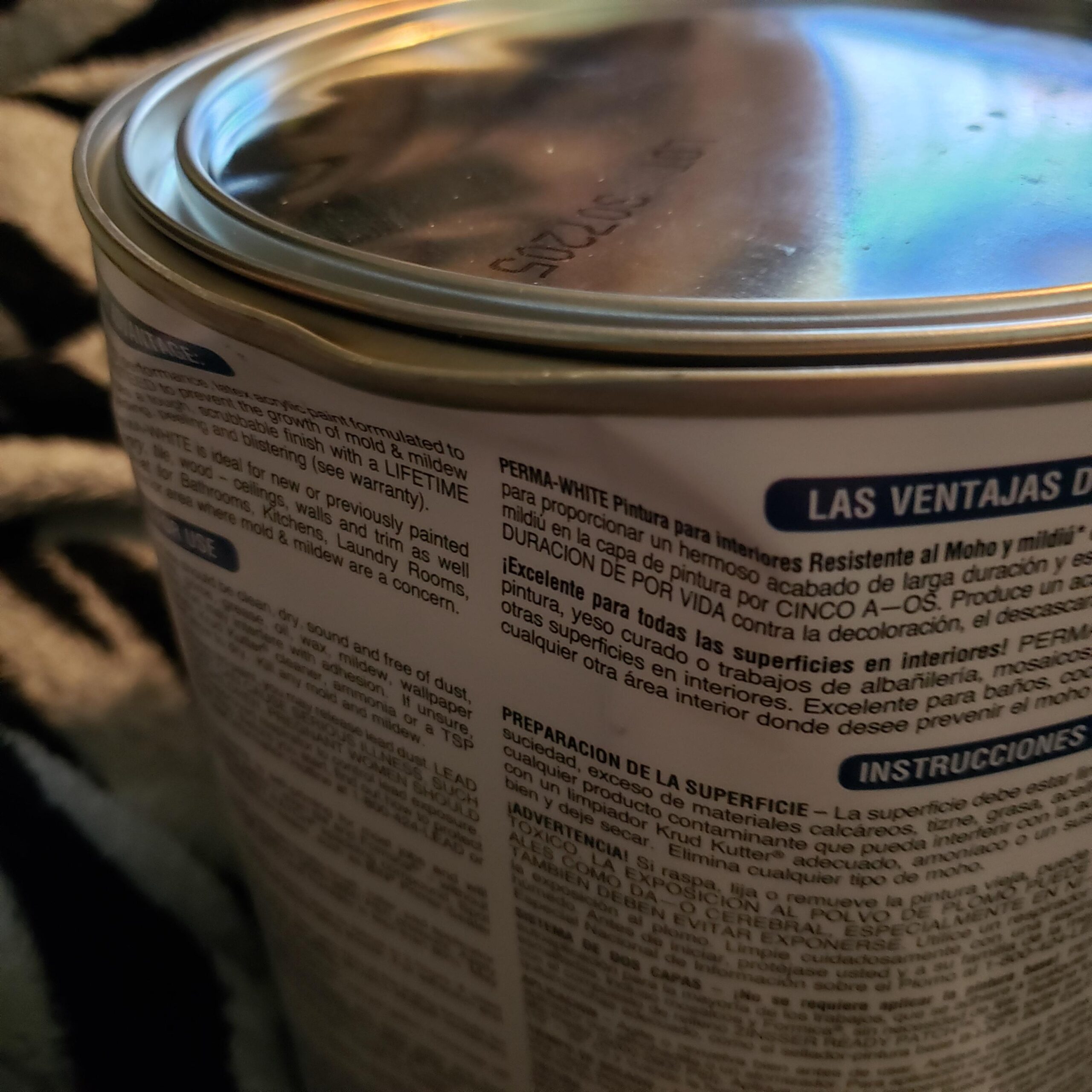 Rust-Oleum 02711 Mold and Mildew Proof Interior Paint, 1-Gallon, Satin customer photo 2
