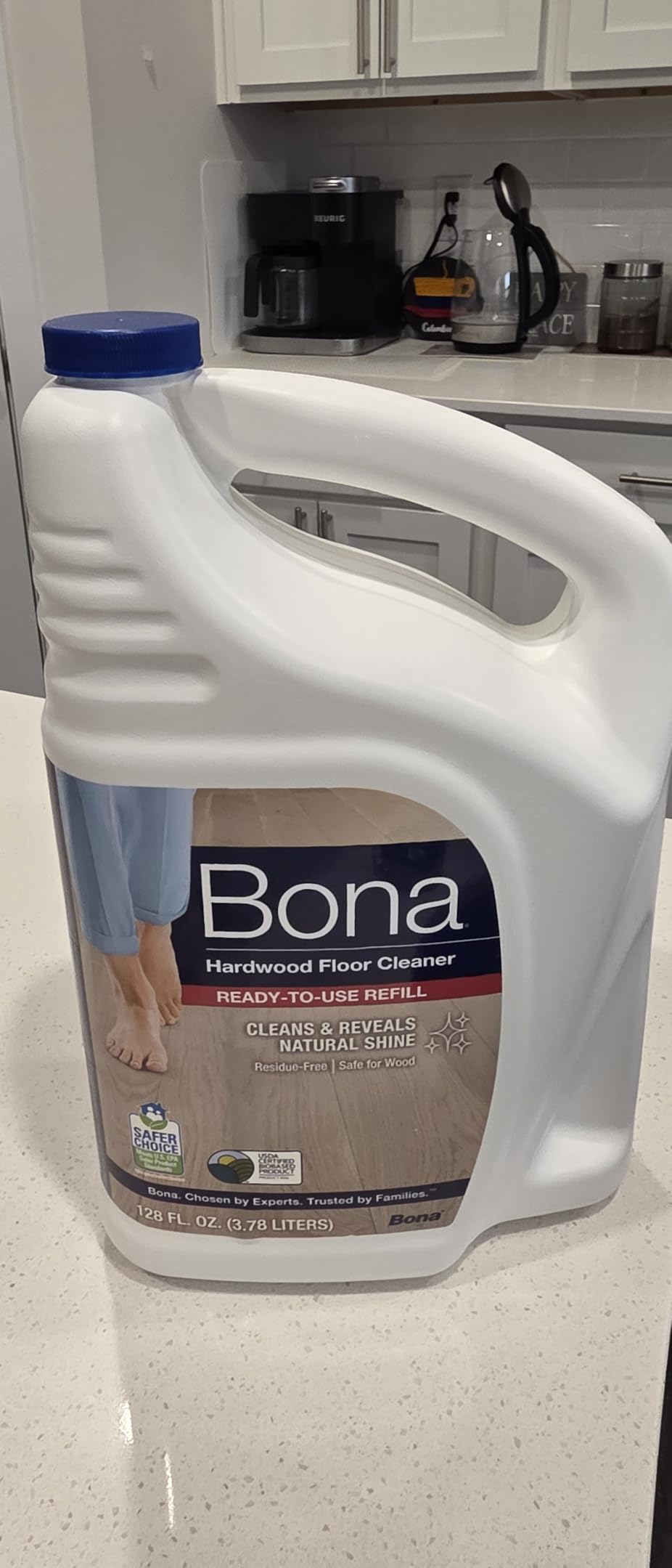 Bona Hardwood Floor Cleaner Spray - 32 fl oz - Residue-Free Floor Cleaning Solution for Wood Floors customer photo 1