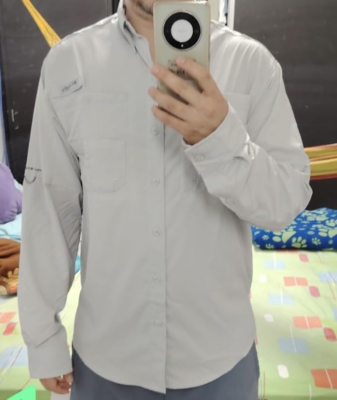 Columbia Men's PFG Tamiami II Long Sleeve Fishing Shirt customer photo 2