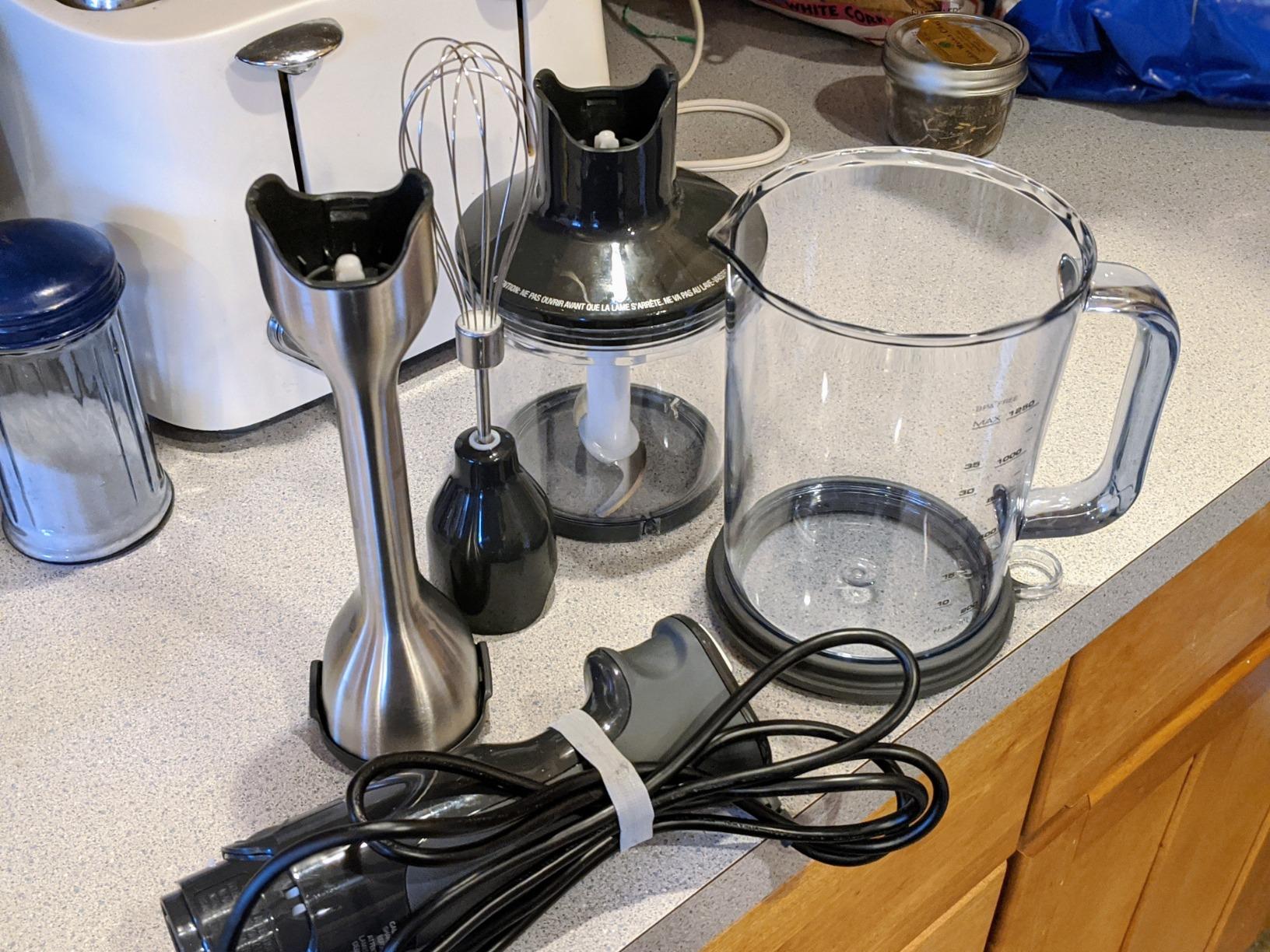 Breville BSB510XL Control Grip Immersion Blender, Brushed Stainless Steel customer photo 1