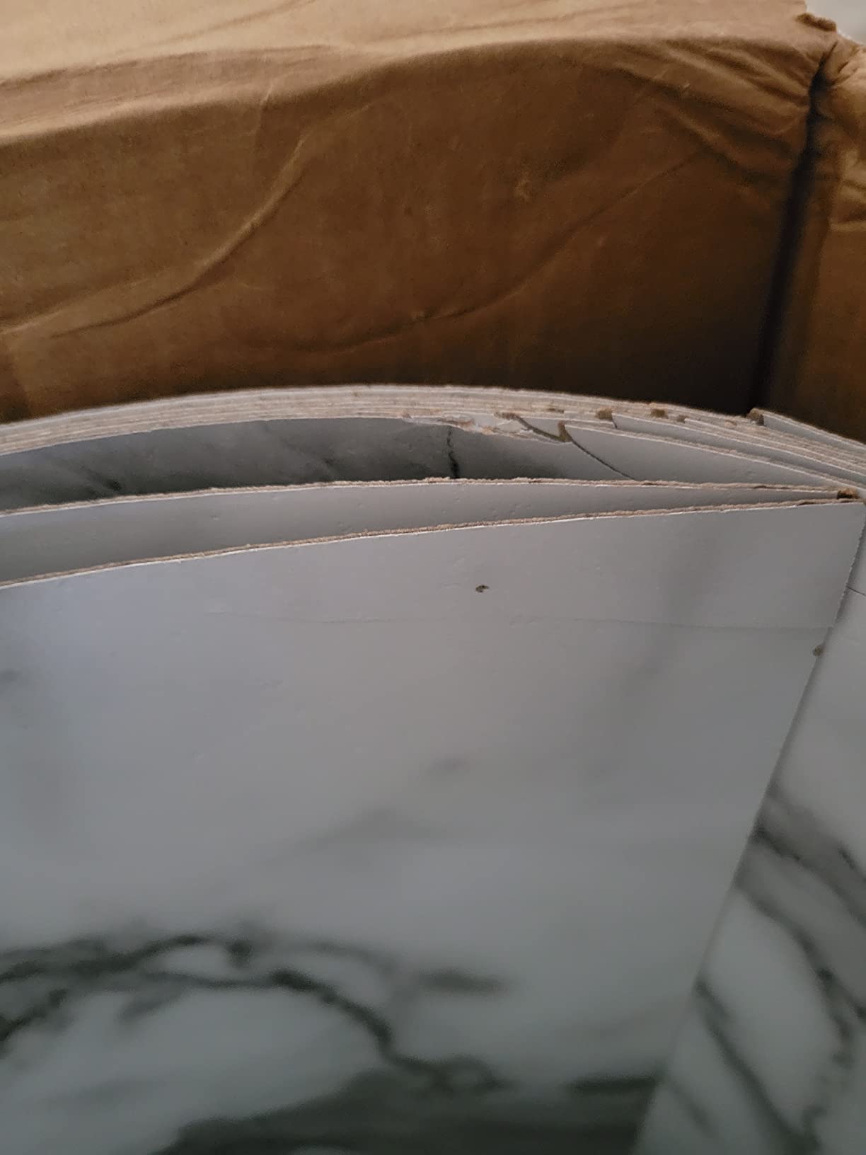 Formica 180fx Sheet Laminate 5 x 12: Calacatta Marble customer photo 1