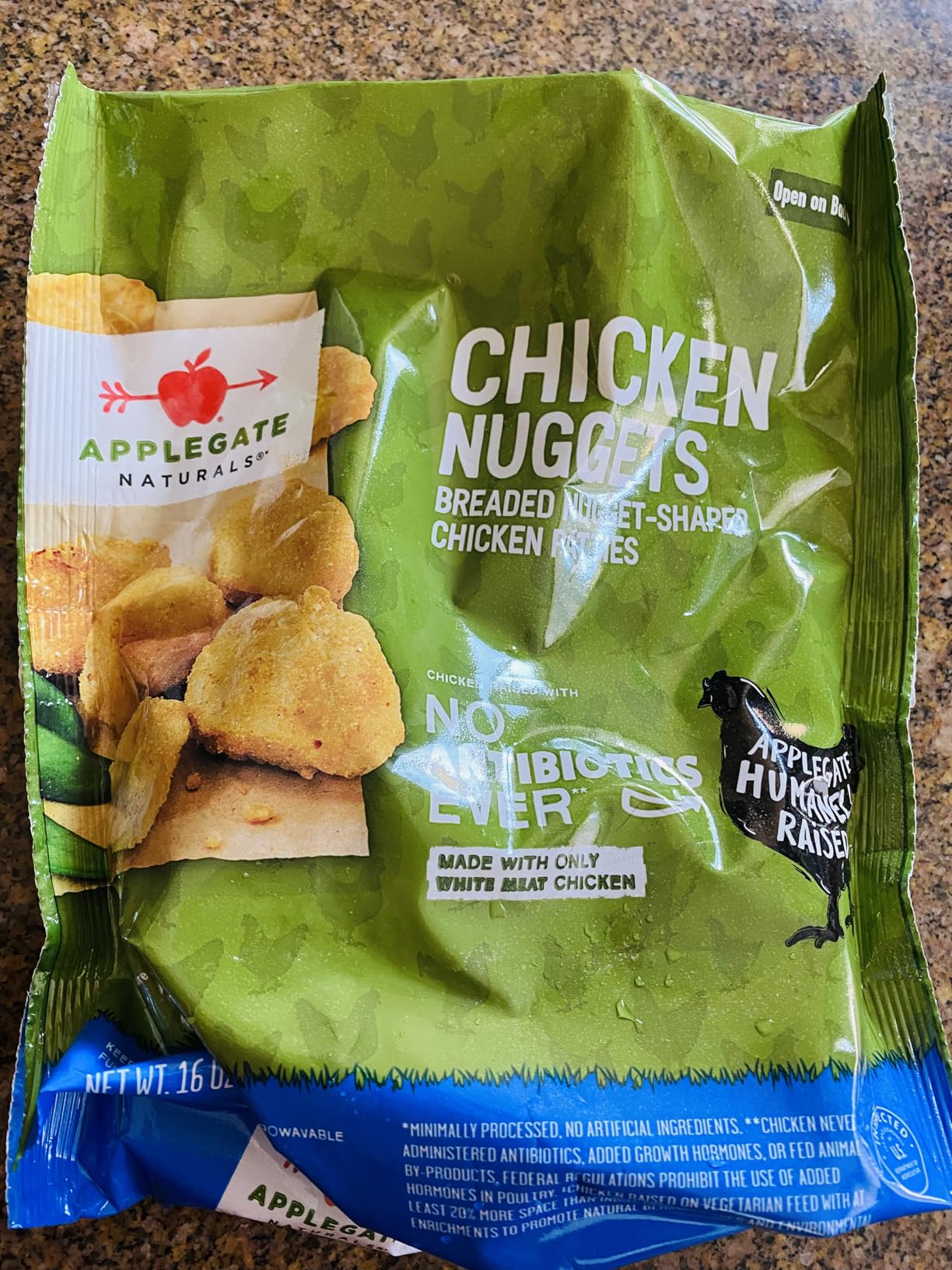 Applegate, Natural Chicken Nuggets Family Size, 16oz (Frozen) customer photo 1
