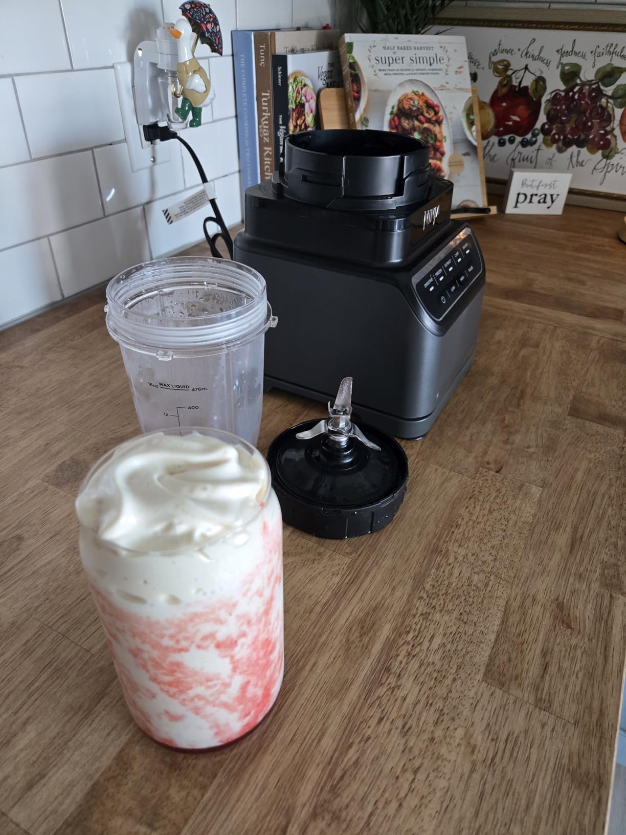 Ninja Kitchen System | All-in-One Food Processor & Blender for Smoothies | Includes Pitcher, (2) 16 oz. To-Go Cups & 8-Cup Bowl | Makes Salsa, Dough, Shakes, & Frozen Drinks | 1500W | Black | BL770 customer photo 1