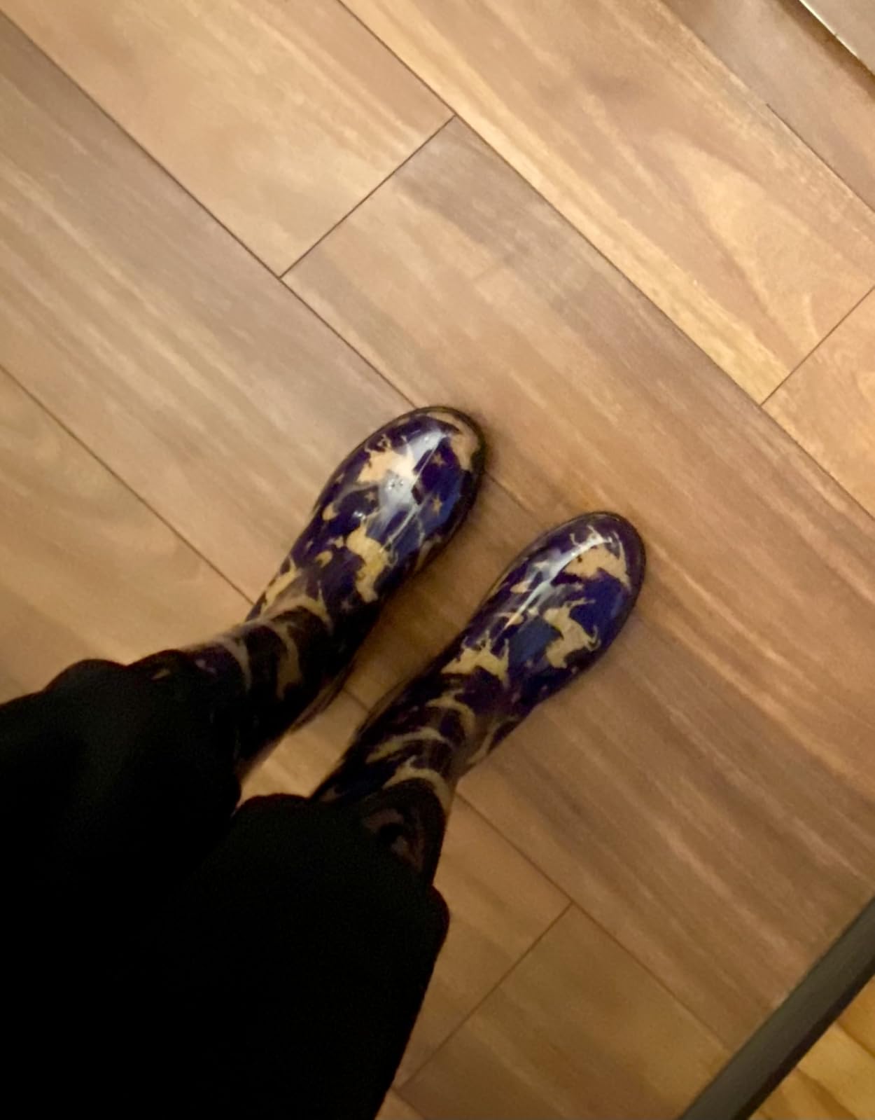 Waterproof Garden Rain Boots for Women - Cute Mid-Calf Mud & Muck Boots with Premium Comfort Support Insole customer photo 2