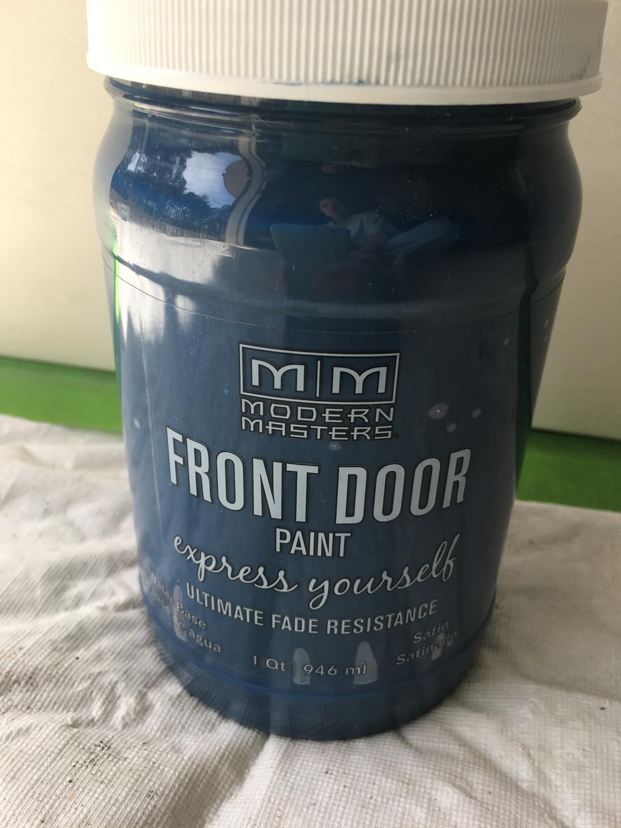 Modern Masters 1 qt 275266 Elegant Front Door Paint Water-Based Exterior Enamel customer photo 1