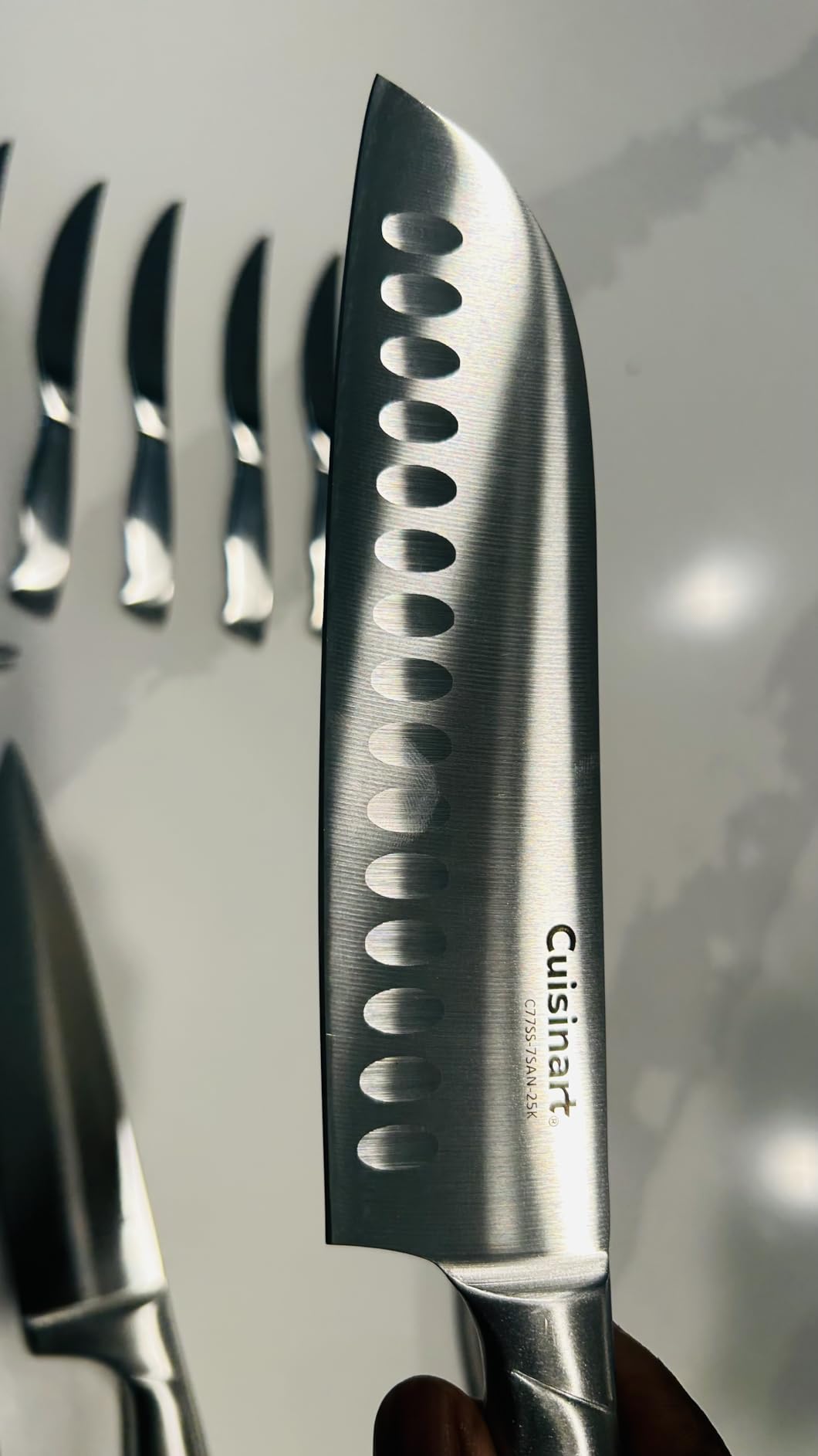 Cuisinart Stainless Steel Hollow Handle 15-Piece Cutlery Block Set, Kitchen Knife Set with Steel Blades for Precise Cutting customer photo 1