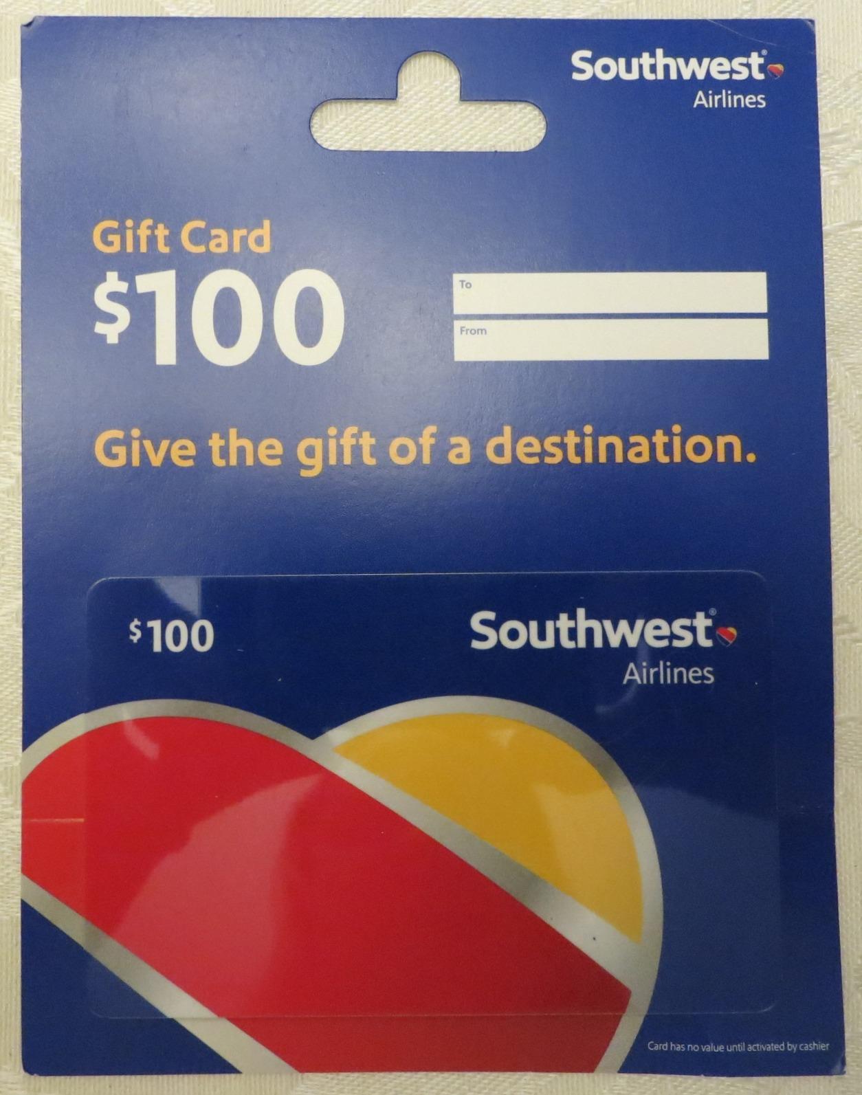 Southwest Airlines Gift Card $100 customer photo 1