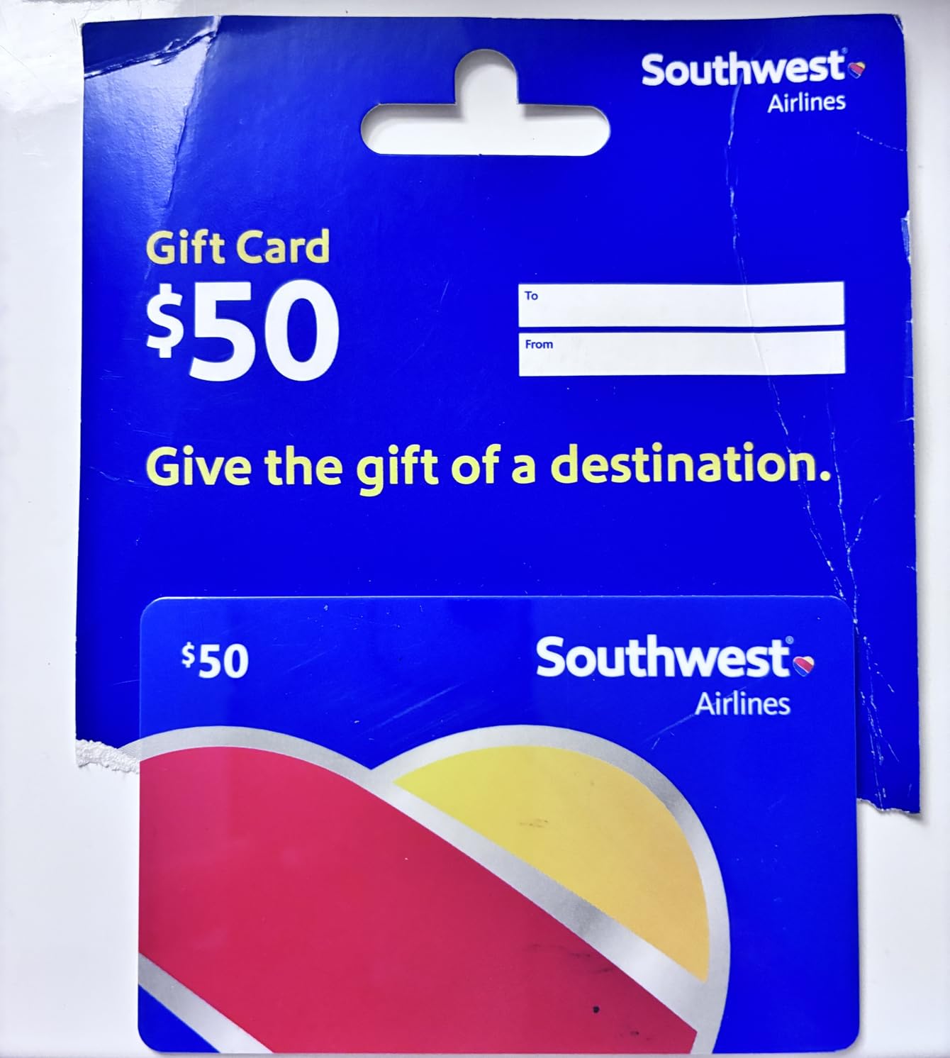 Southwest Airlines Gift Card $100 customer photo 2