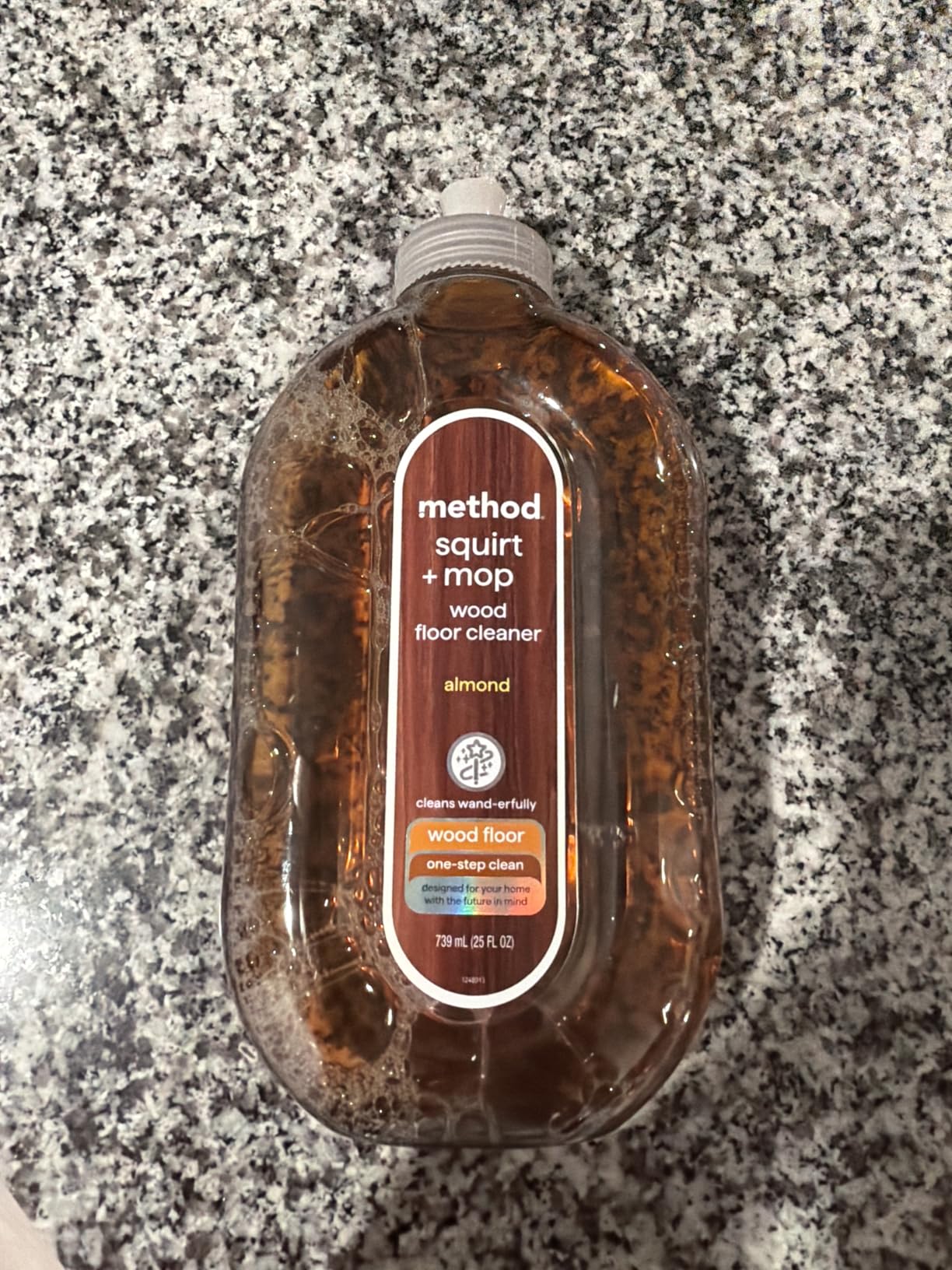 Method Squirt + Mop Hardwood Floor Cleaner, Almond, 25 Ounce, 1 pack, Packaging May Vary customer photo 1