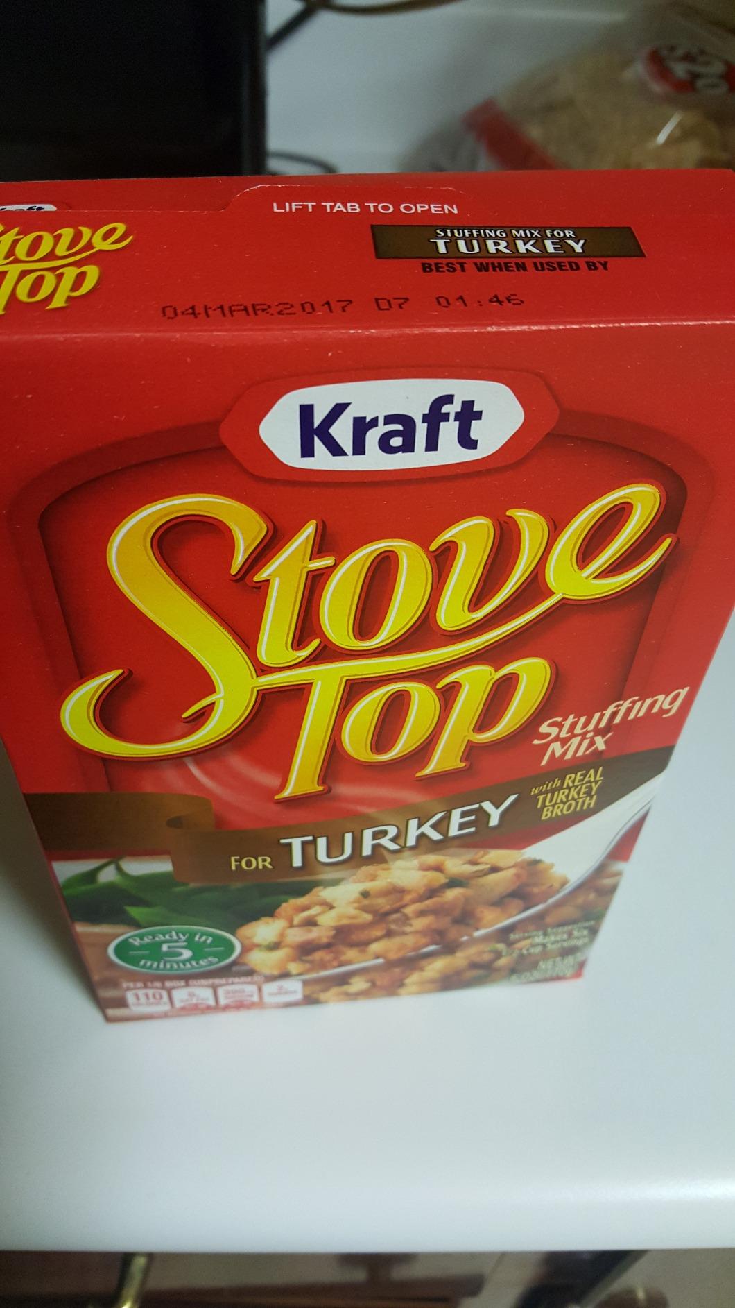 Stove Top Stuffing Mix for Turkey, 6 oz Box customer photo 1