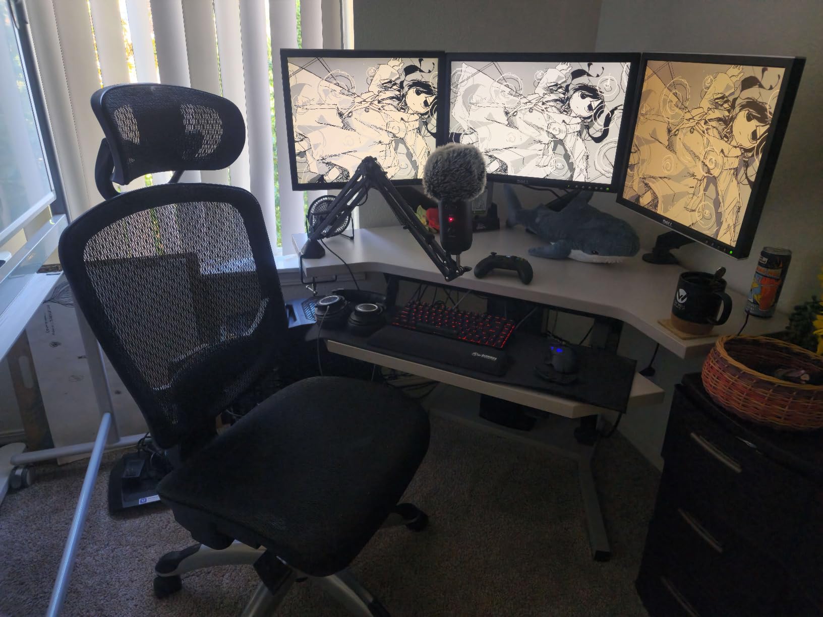 STAPLES Hyken Ergonomic Task Chair, Mesh, Ergonomic, Lumbar Support, Swivel, Black customer photo 2