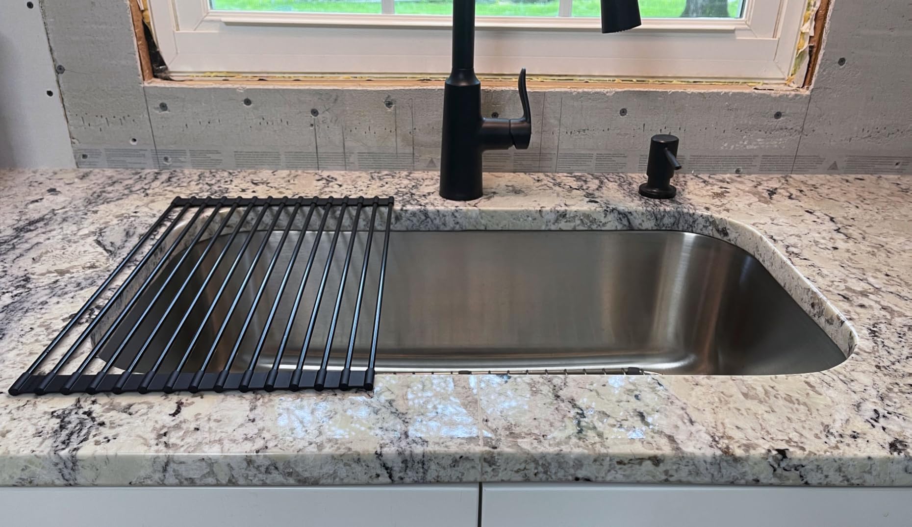 Ruvati 30-inch Undermount Kitchen Sink Single Bowl - 16 Gauge Stainless Steel Kitchen Sink with Brushed Finish hides scratches - Easy-to-Clean Single Bowl Undermount Sinks - RVM4250 customer photo 2