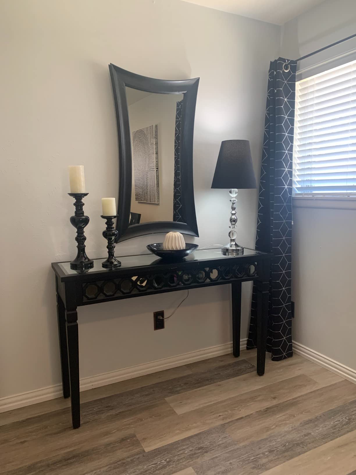 PRESTIGE Interior Paint and Primer in One, Dove Gray, Eggshell, 1 Gallon customer photo 2