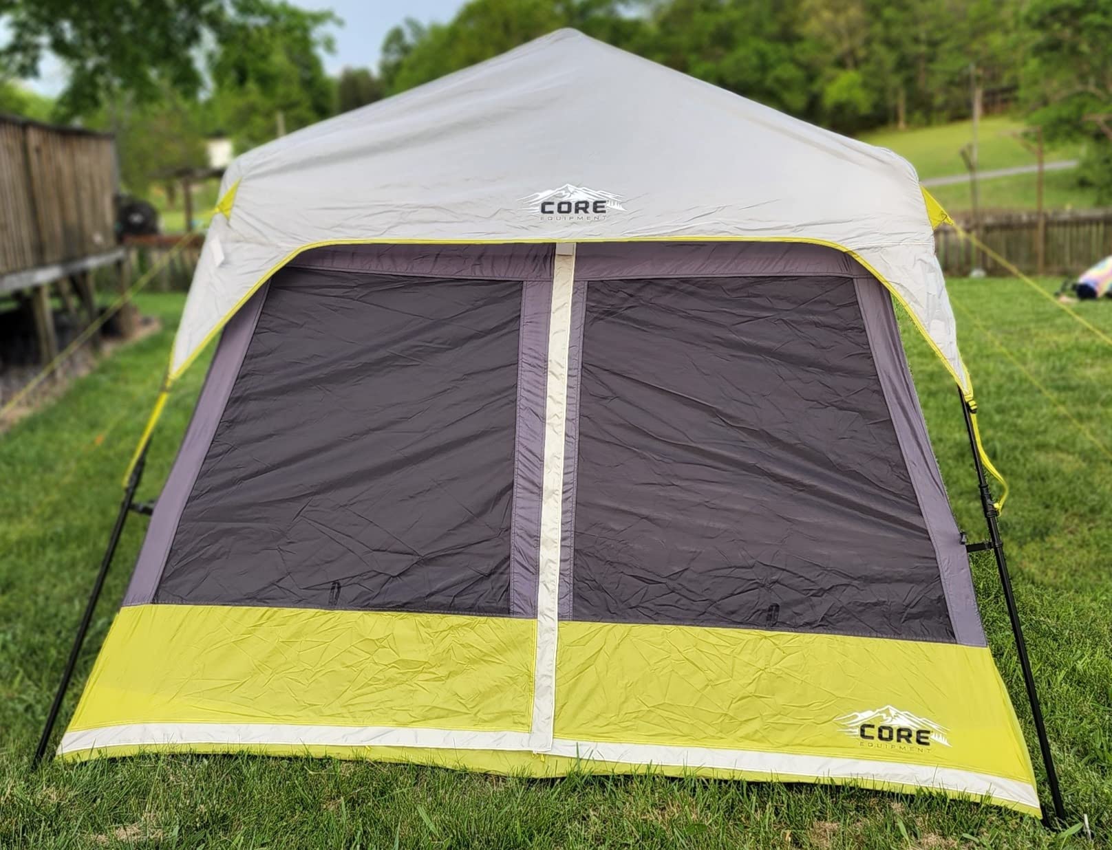 Core 9 Person Instant Cabin Tent - 14' x 9', Green (40008) customer photo 1