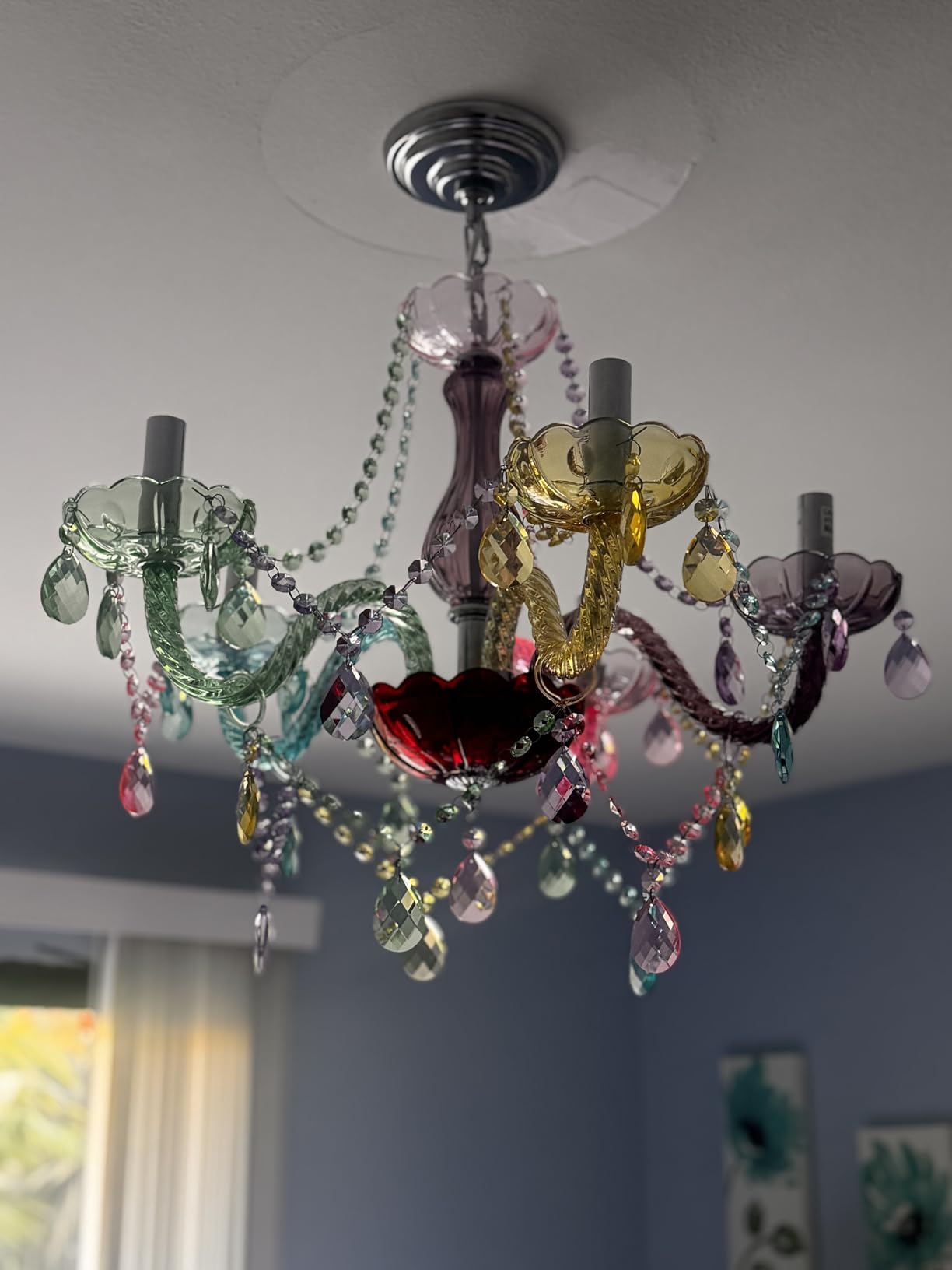 Saint Mossi 5 Light Modern Contemporary Elegant K9 Crystal Glass Chandelier Pendant Ceiling Lighting Fixture customer photo 2