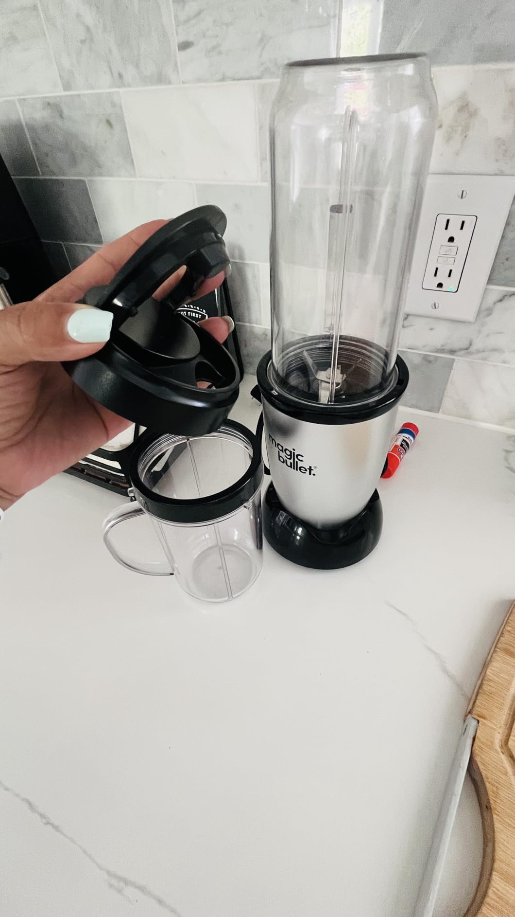 Magic Bullet Blender, Small, Silver, 11 Piece Set customer photo 1