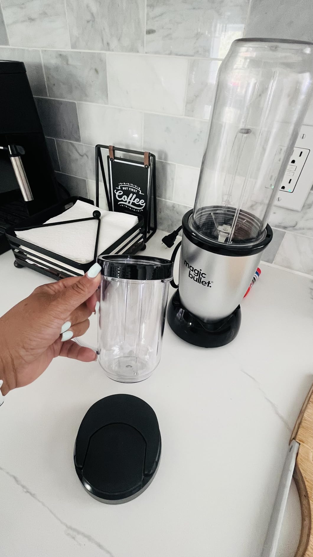 Magic Bullet Blender, Small, Silver, 11 Piece Set customer photo 2