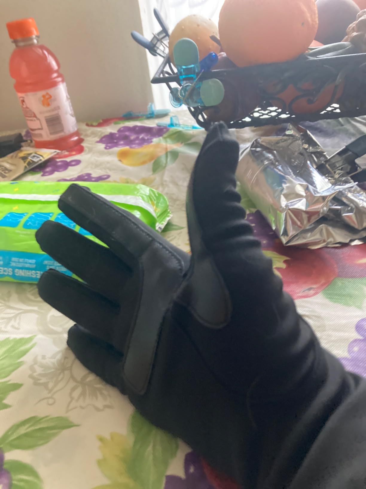 Women's Spandex Cold Weather Stretch Gloves With Warm Fleece Lining customer photo 1
