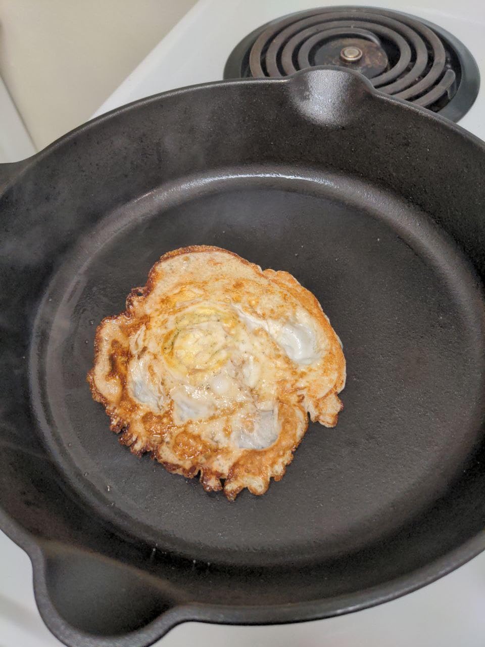 Victoria 10-Inch Cast Iron Skillet, Pre-Seasoned Cast-Iron Frying Pan with Long Handle, Made in Colombia customer photo 1