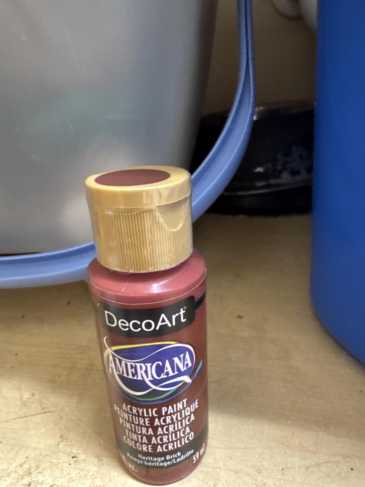 DecoArt Americana Acrylic Paint Set - Popular Colors, 18 Bottles (2 fl oz) - Art and Craft Acrylic Paints for Canvas, Wood, and More customer photo 2