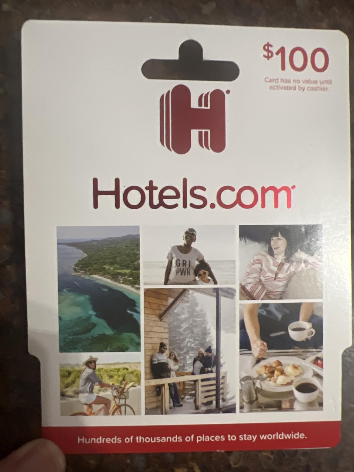 Hotels.com Gift Card $100 customer photo 1