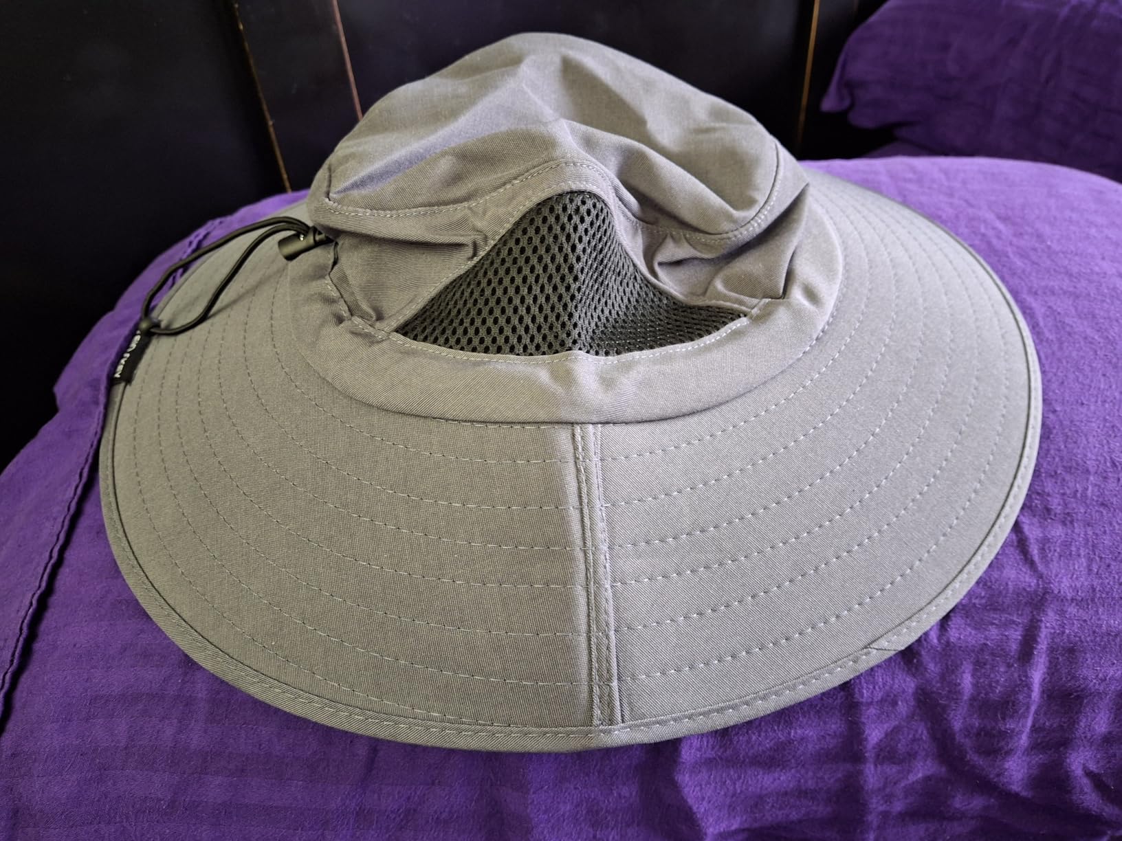Wide Brim Sun Hat, UPF 50+ UV Protection Waterproof Packable Bucket Hat for Men & Women, Fishing Hiking Beach Garden customer photo 1