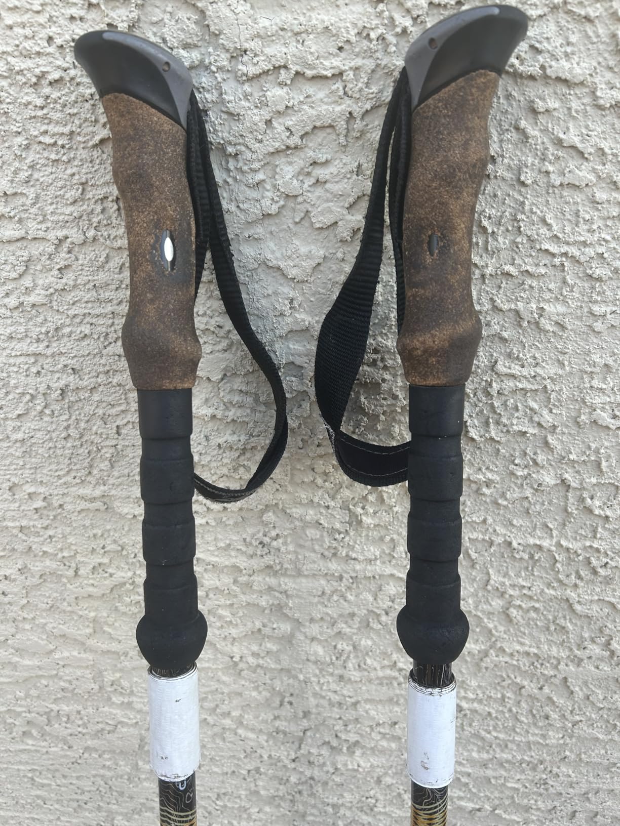 Cascade Mountain Tech Aluminum Trekking Poles with Extended Grip customer photo 2