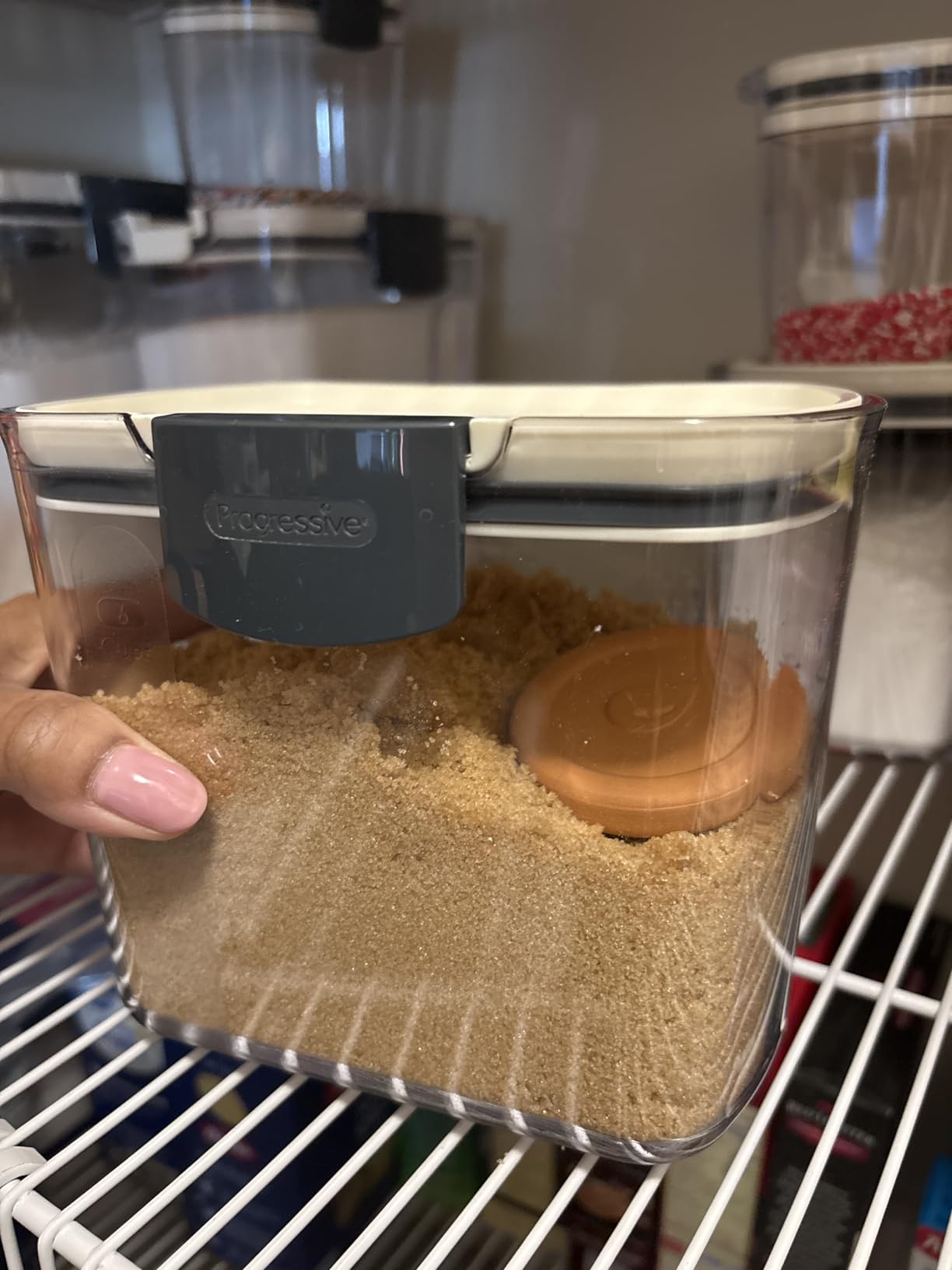 Progressive ProKeeper Baker's Airtight Kitchen Storage Canister Container Set for Flour, Sugar & More, Keeps Ingredients Fresh, with Accessories (Multicolor, 6-Piece) customer photo 1