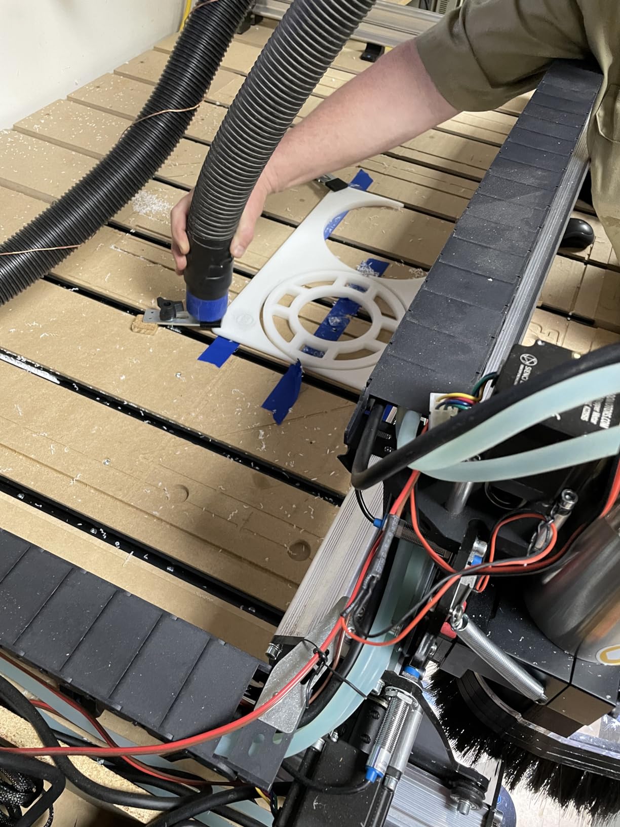 Commercial Grade Plastic Cutting Board 18 x 12 x 1/2 Thick High Density White Poly, NSF Certified and Dishwasher Safe for Food Service customer photo 2