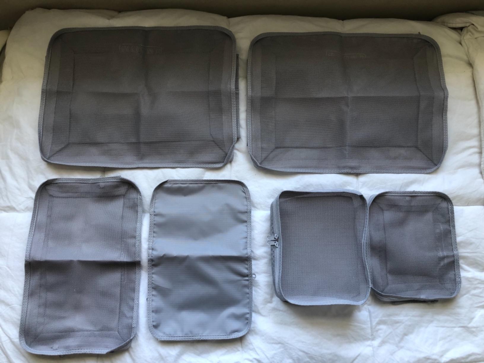 Travel Packing Cubes, Luggage Organizers with Shoe Bag customer photo 2