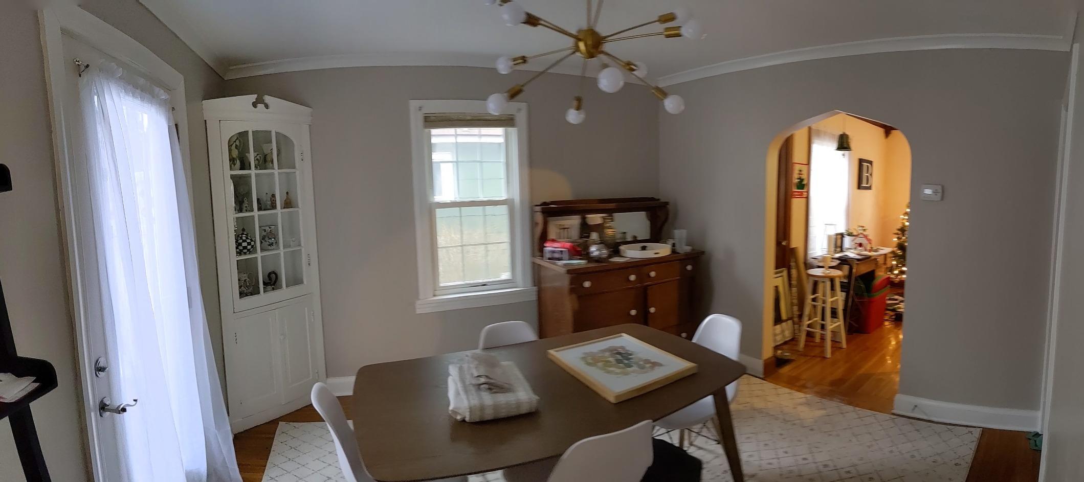 PRESTIGE Interior Paint and Primer In One, 1-Gallon, Eggshell, Comparable Match of Benjamin Moore Edgecomb Gray customer photo 2