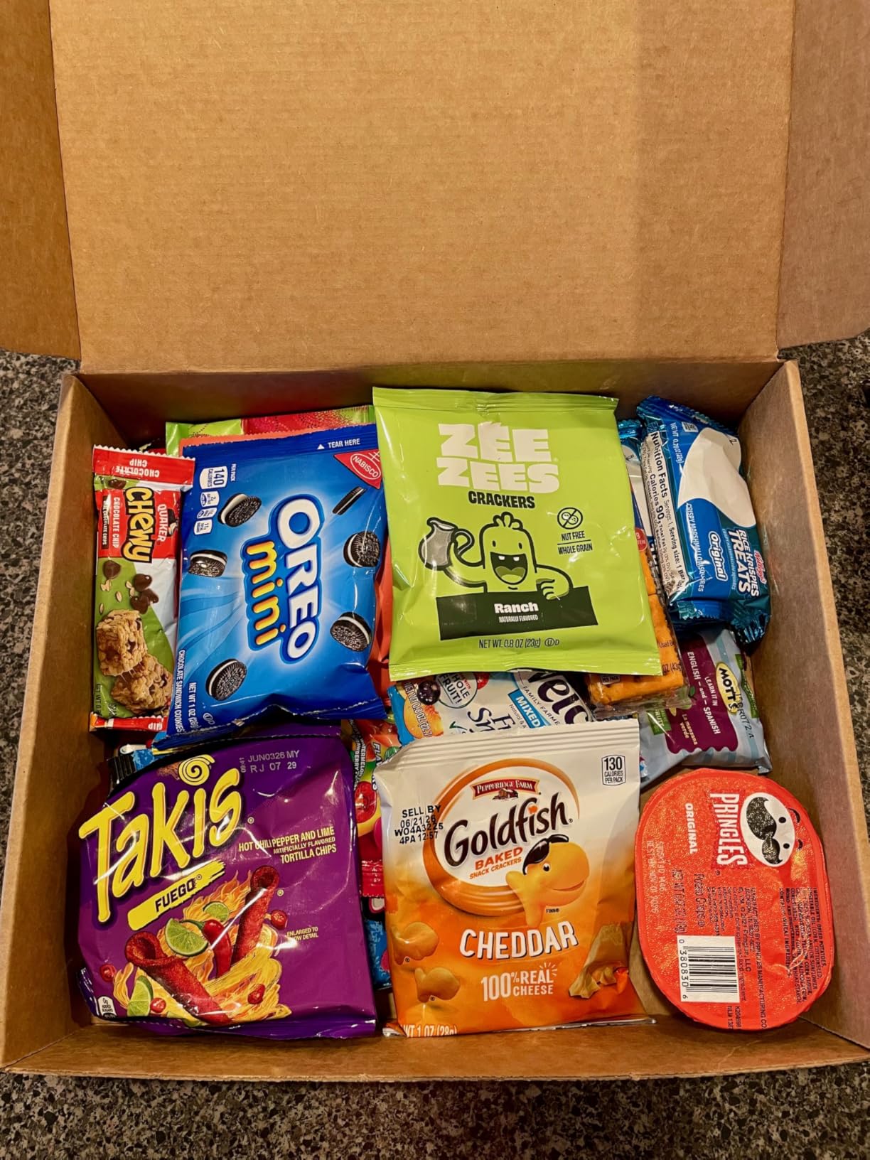 CRAVEBOX Snacks Box Variety Pack Care Package (45 Count) Easter Treats Gift Basket Adults Kids Grandkids Guys Girls Women Men Boyfriend Birthday Cookies Chips College Student Office School customer photo 1