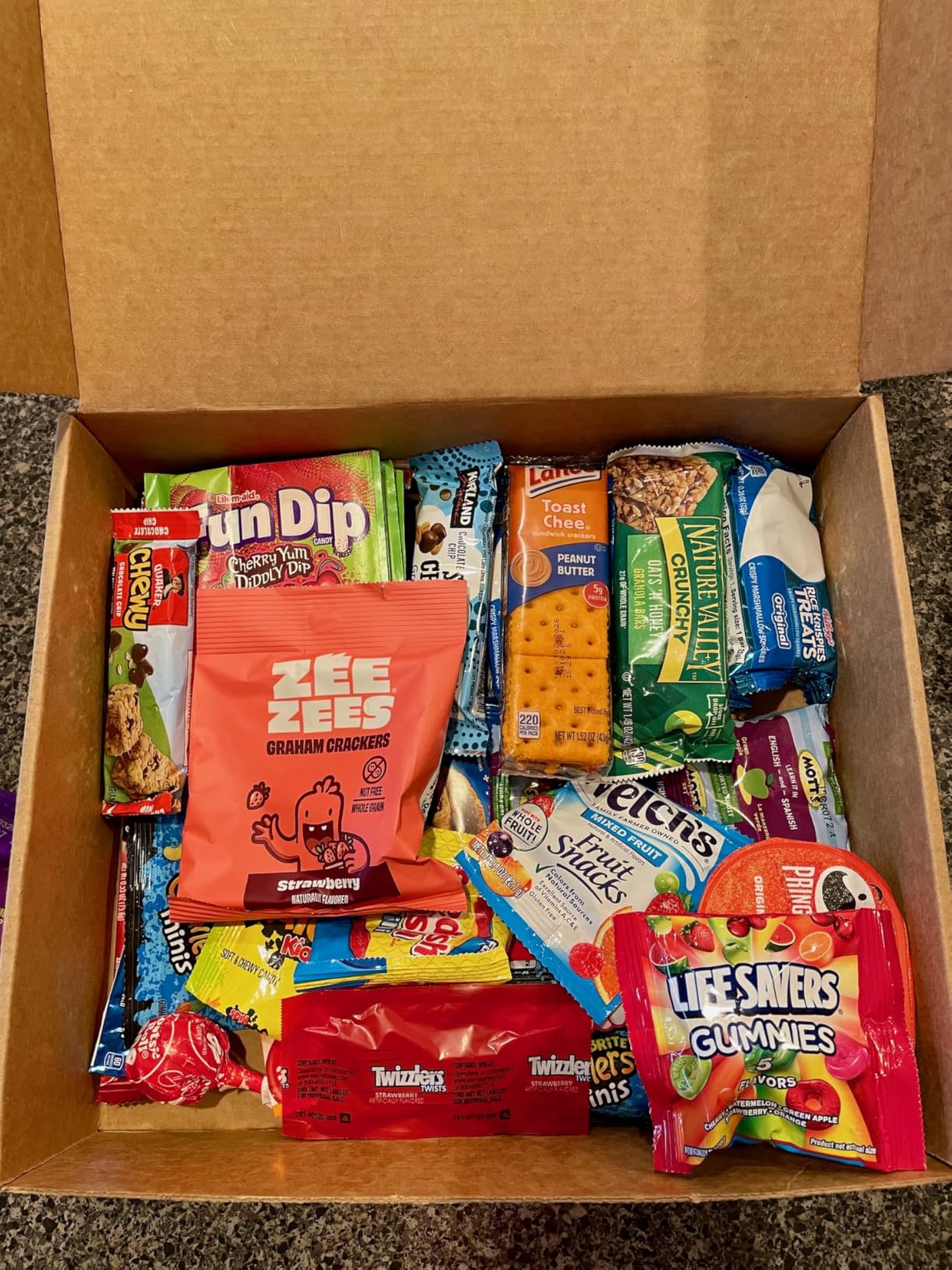 CRAVEBOX Snacks Box Variety Pack Care Package (45 Count) Easter Treats Gift Basket Adults Kids Grandkids Guys Girls Women Men Boyfriend Birthday Cookies Chips College Student Office School customer photo 2