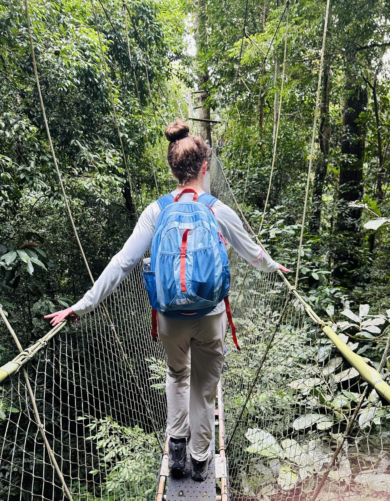 Eddie Bauer Stowaway Packable Backpack | Travel | Outdoor | Lightweight | Foldable | Durable | Ripstop Polyester | 20L - Onyx Black customer photo 1