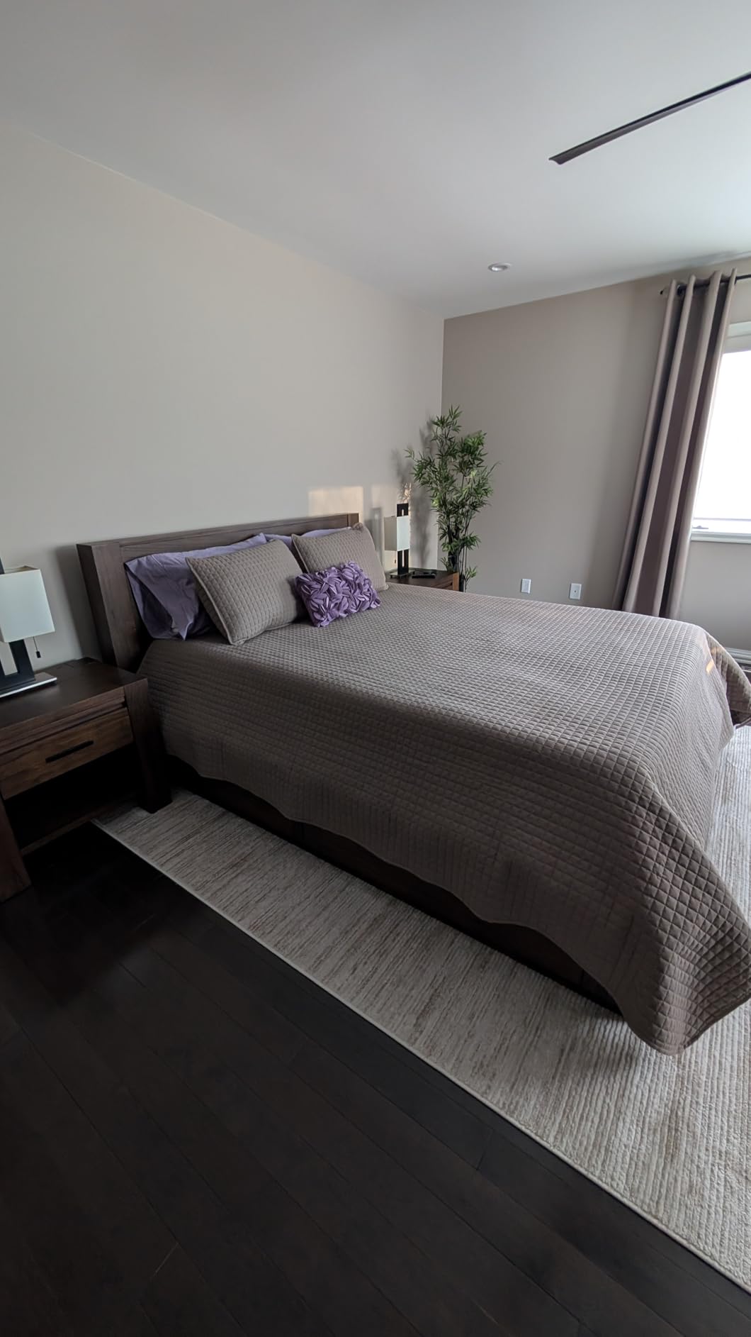 Southshore Fine Living, Inc. Full/Queen Quilt Bedding Set, Microfiber Quilts Queen Size, Coverlet, Stain & Pet Hair Resistant Bedding, Full Size Bedspread with 2 Pillow Shams, Natural Beige customer photo 1