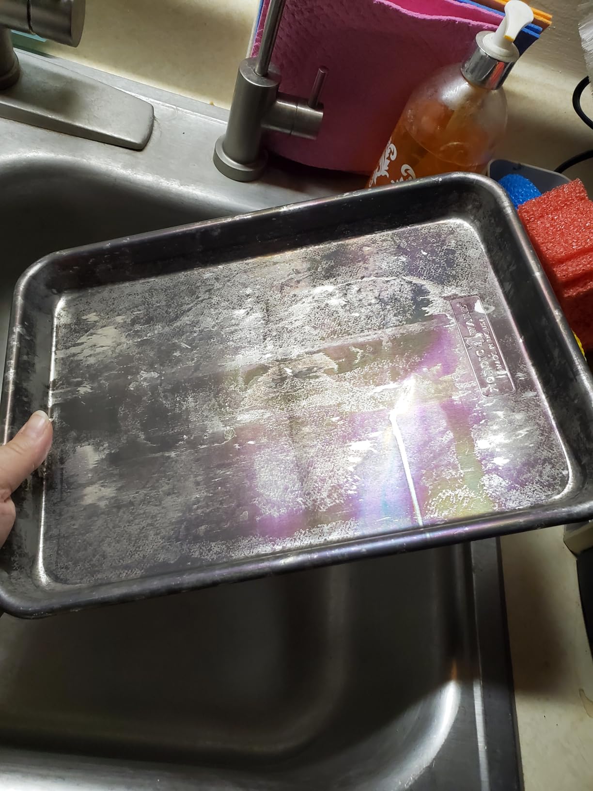 Nordic Ware Naturals Quarter Sheet, 2-Pack, Natural customer photo 1