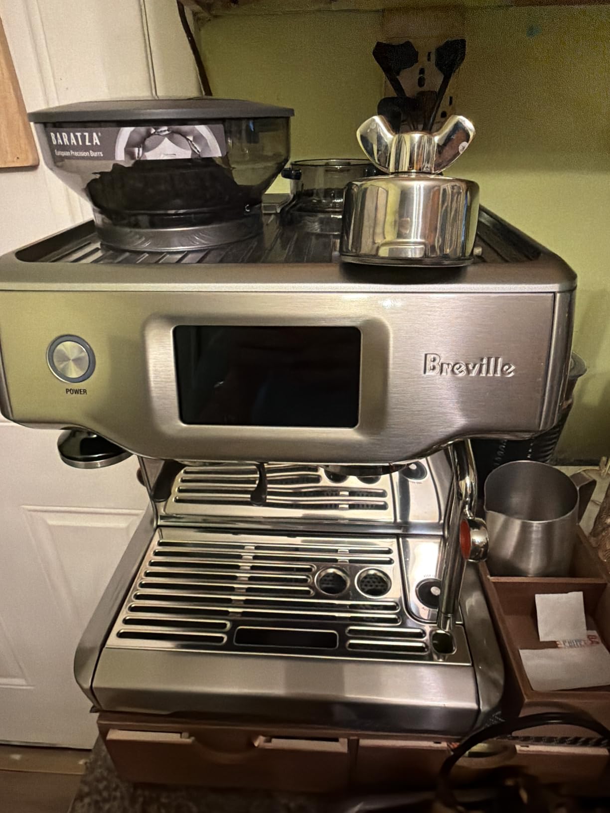 Breville Barista Touch Espresso Machine BES880BSS, Brushed Stainless Steel customer photo 1