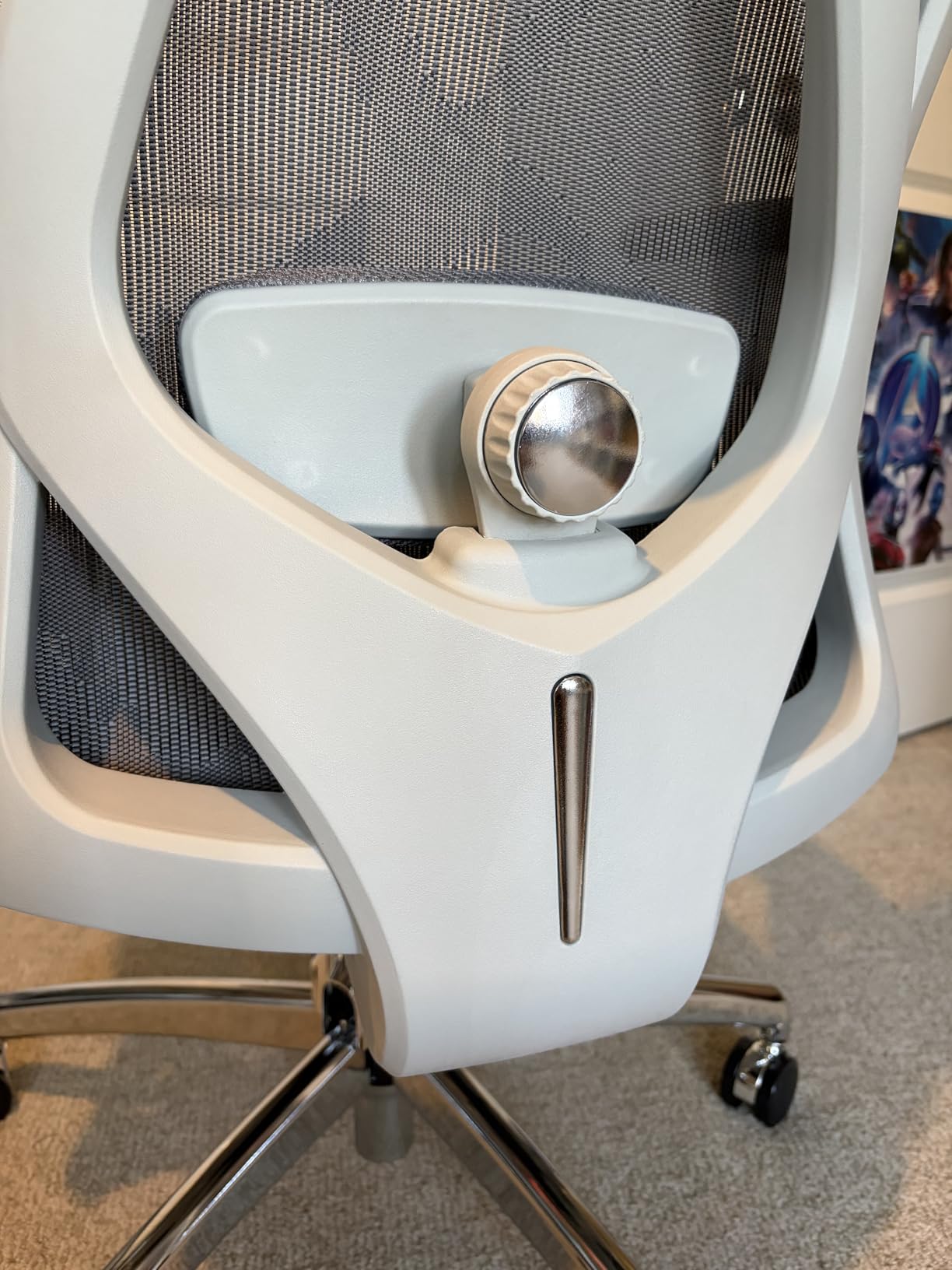 SIHOO M57 Ergonomic Mesh Office Chair, High Back Home Desk Chair with 3D Armrests, Lumbar Support and Adjustable Headrest, Comfortable Computer Chair, Big & Tall Office Chair Hold 330 LBS-Black customer photo 2