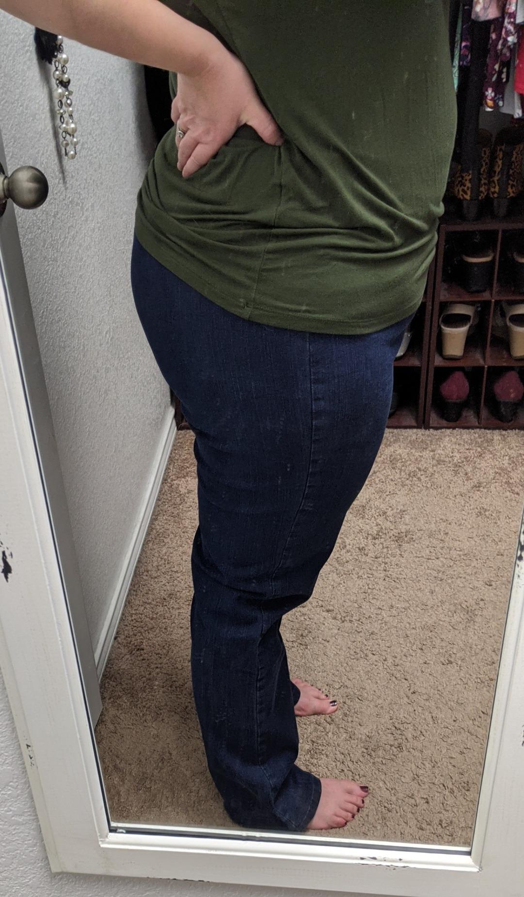 Women's Easy-Fit Elastic-Waist Pant customer photo 2