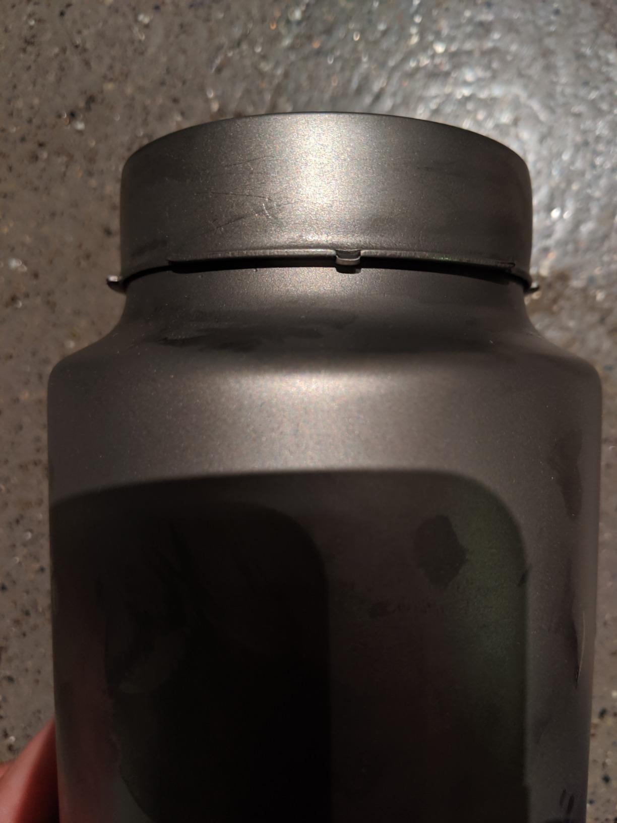 KEITH TITANIUM Ti3036 Plastic-Free Bottle with Leakproof, Quick and Secure Bayonet-type Cap Mount - 40.6 fl oz customer photo 1