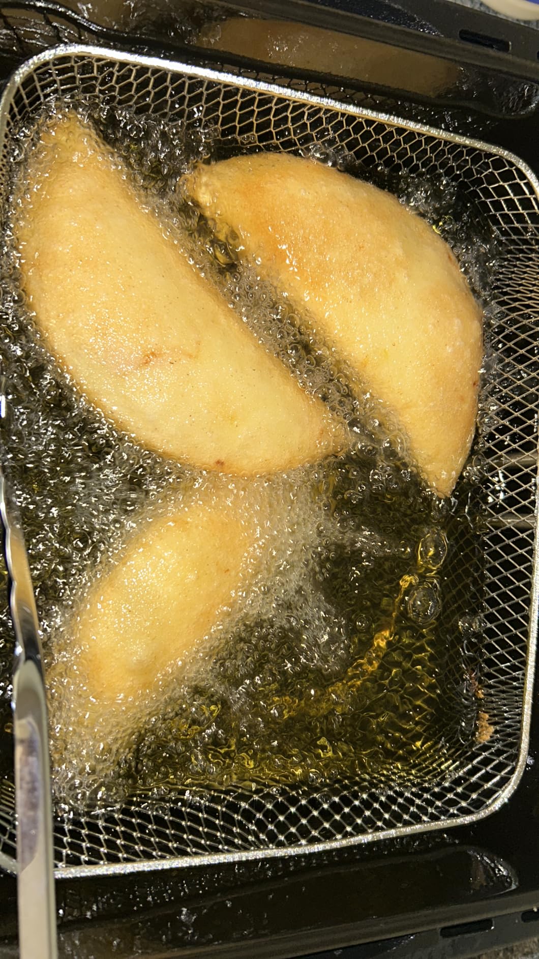 Chefman 4.5 Liter Deep Fryer w/Basket Strainer, XL Jumbo Size, Adjustable Temperature & Timer, Perfect for Fried Chicken, Shrimp, French Fries, Chips & More, Removable Oil-Container, Stainless Steel customer photo 2