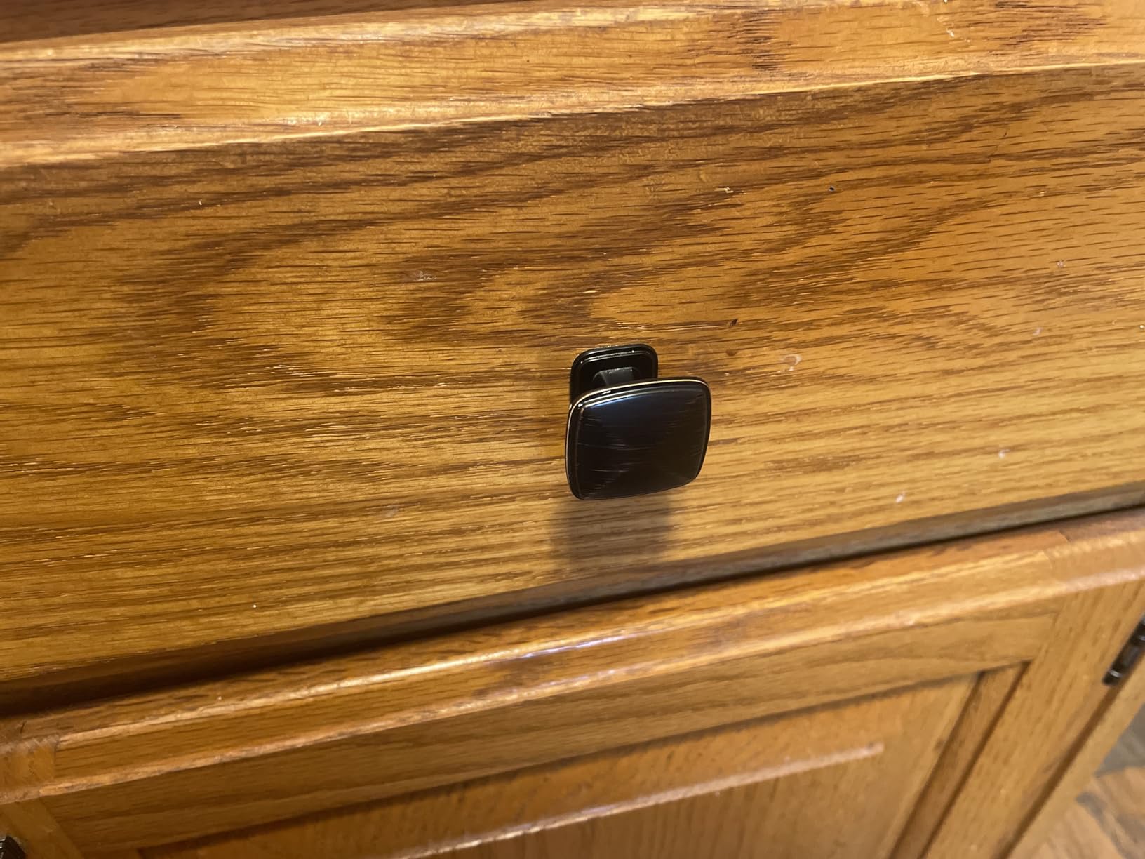 KOOFIZO 10 Pack 3 Inch Oil Rubbed Bronze Kitchen Cabinet Pulls Rubbed Bronze Cabinet Handles Bronze Cabinet Hardware customer photo 2