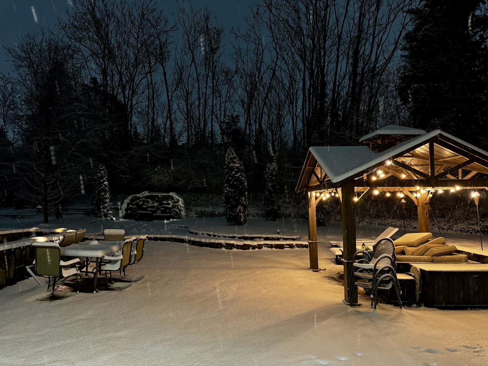 Brightech Ambience Pro - Waterproof LED Outdoor String Lights - 15 Hanging, Dimmable 2W Vintage Edison Bulbs - 48 Ft Commercial Grade Patio Lights Create Cafe Ambience in Your Backyard customer photo 1