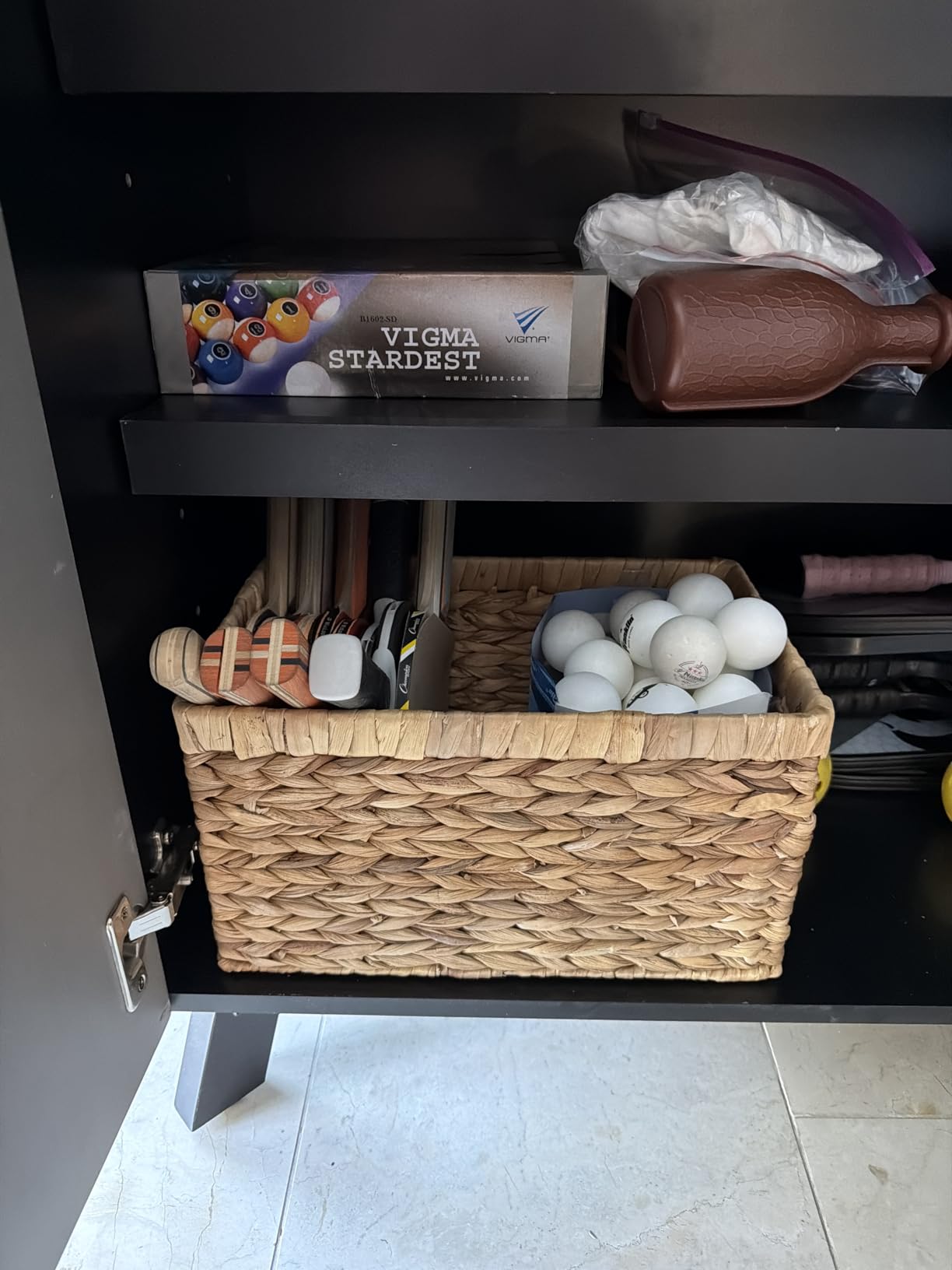 StorageWorks Wicker Basket, Baskets for Organizing, Storage Basket with Built-in Handles, Water Hyacinth Shelves (Medium 2-Pack, Natural Hyacinth) customer photo 2