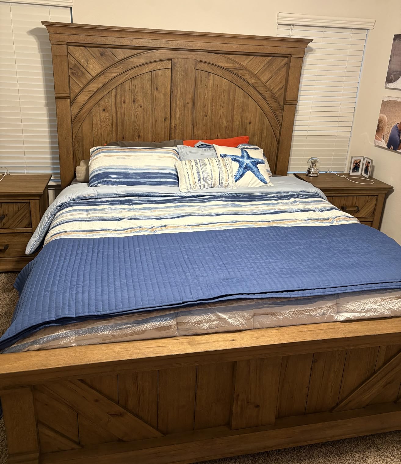 Madison Park Heritage Comforter Quilt Combo Set - Modern Luxury Design, All Season Down Alternative Bedding, Matching Shams, Decorative Pillows, King/Cal King(104