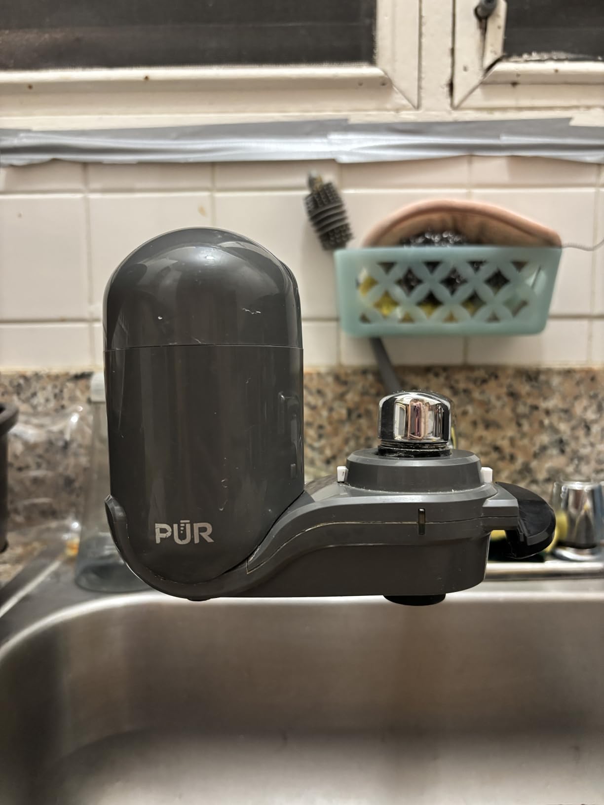 PUR Plus Vertical Faucet-Mount Water Filtration System, Lead-Reducing Filter, Easy Installation, 100-Gallon Capacity customer photo 2